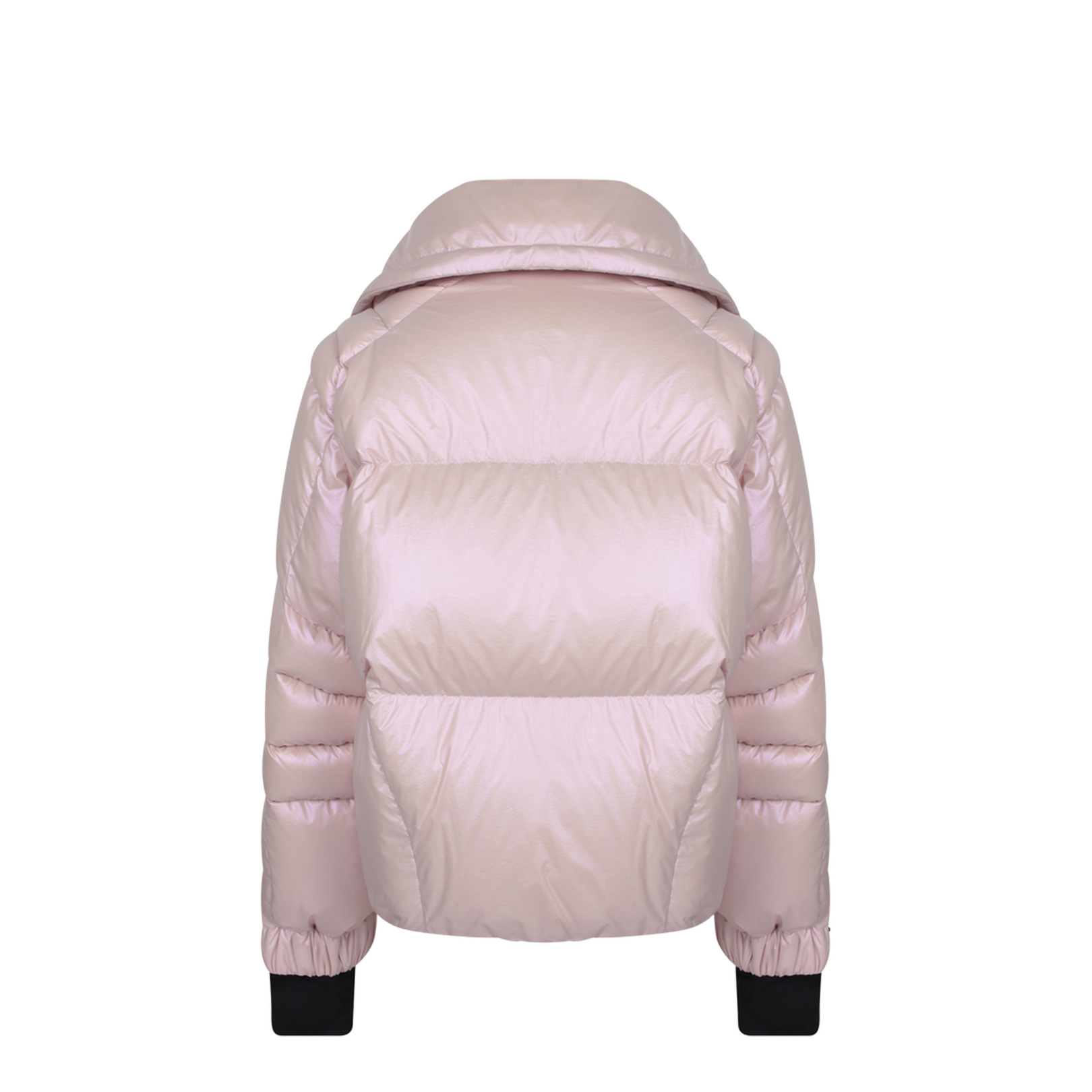 Glossy Technical Fabric Down Jacket