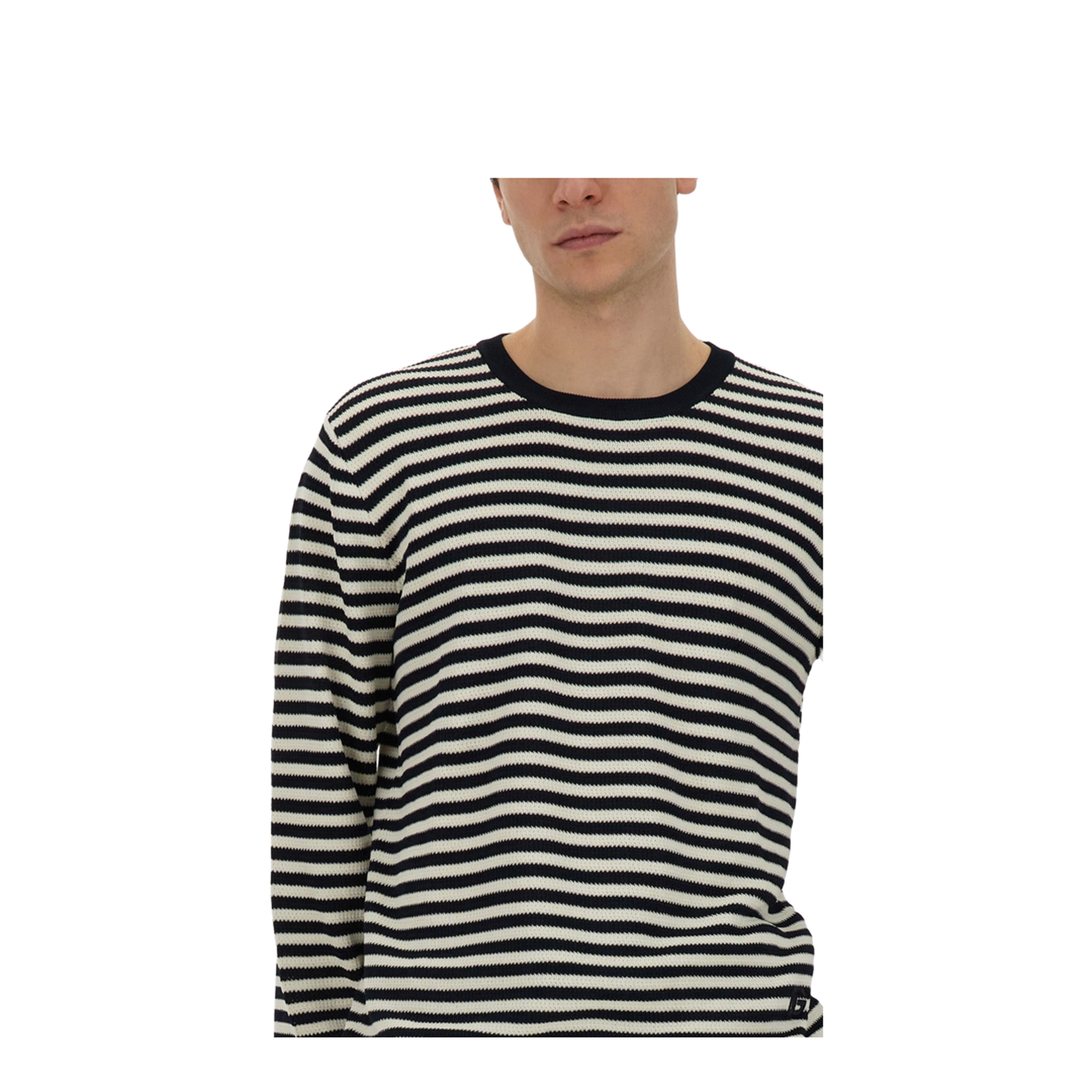 Jersey with Stripe Pattern