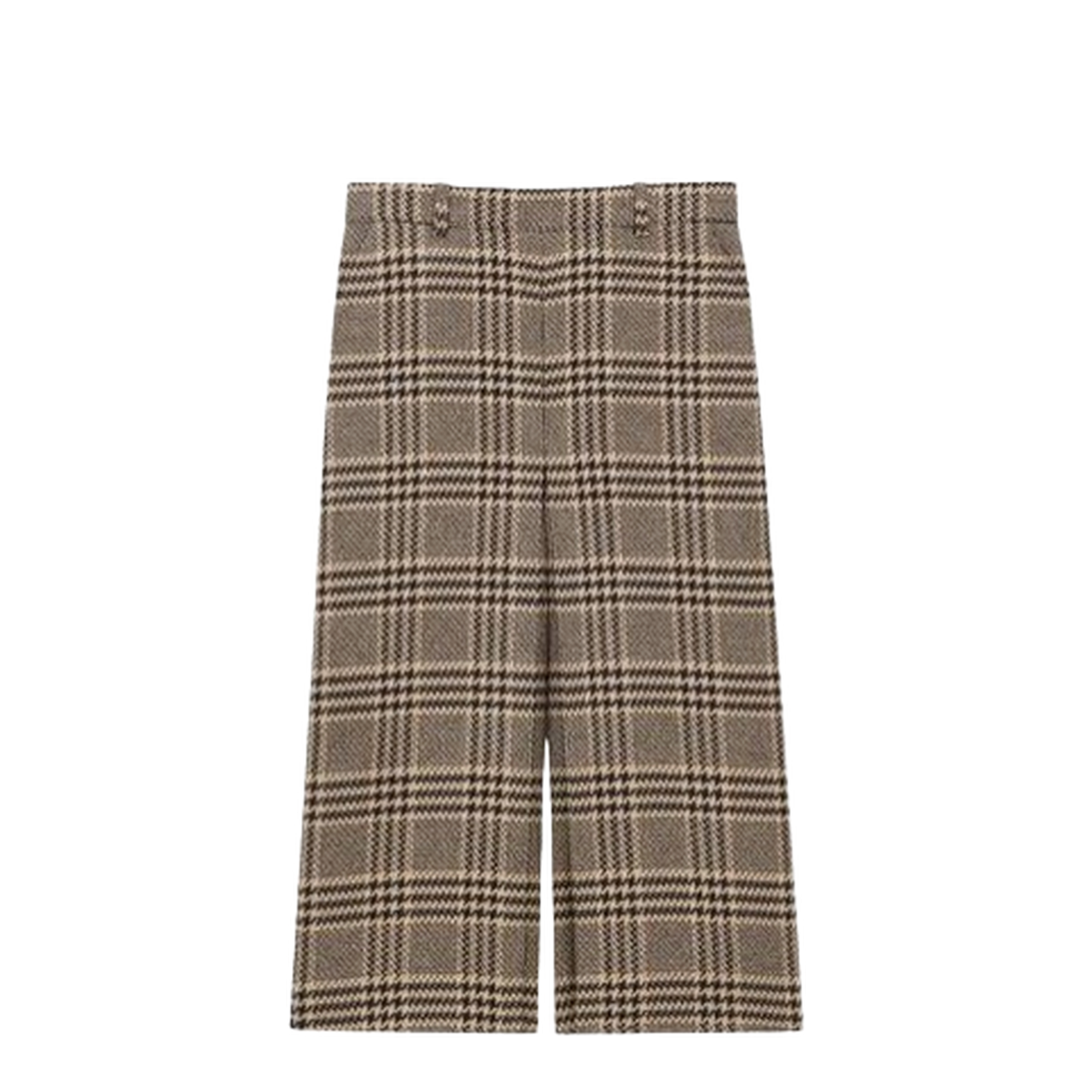 Culottes in Prince of Wale Silk and Cashmere