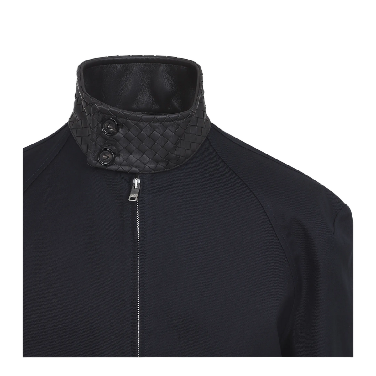 MAYFEYR - Bottega Veneta - Midnight Blue Cotton Gabardine Jacket - 874709V6CK04071