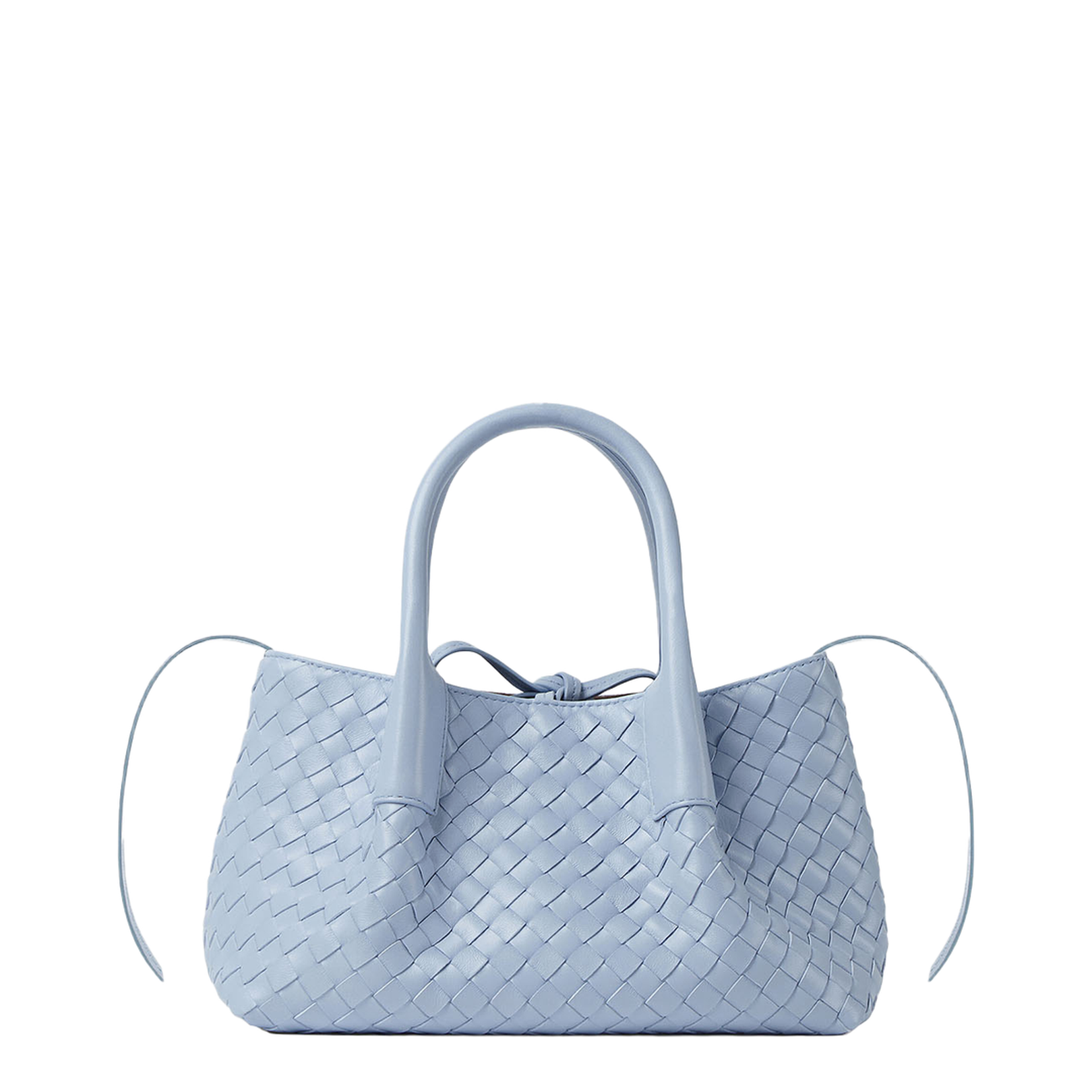 Pinacoteca Small Calfskin Handbags - Pastel Blue