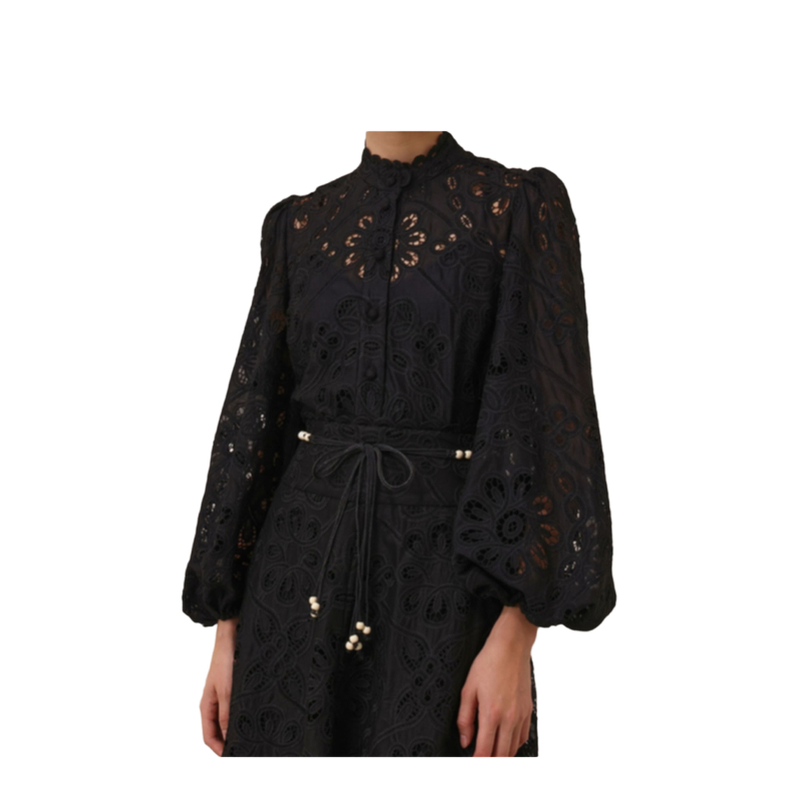 Rhiannon Cotton Shirt In Black