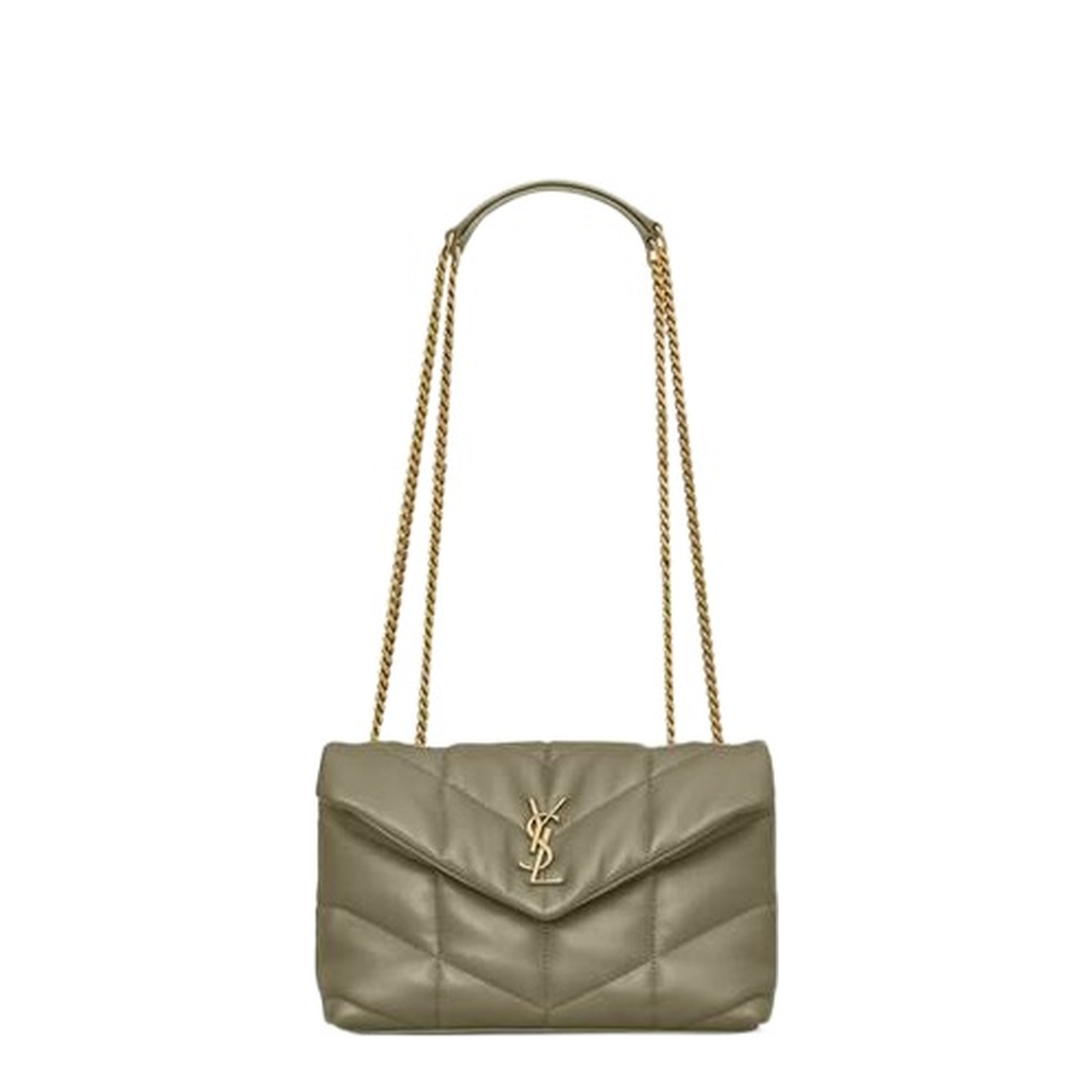 Mini LOULOU Puffer in Soft Nappa Lambskin