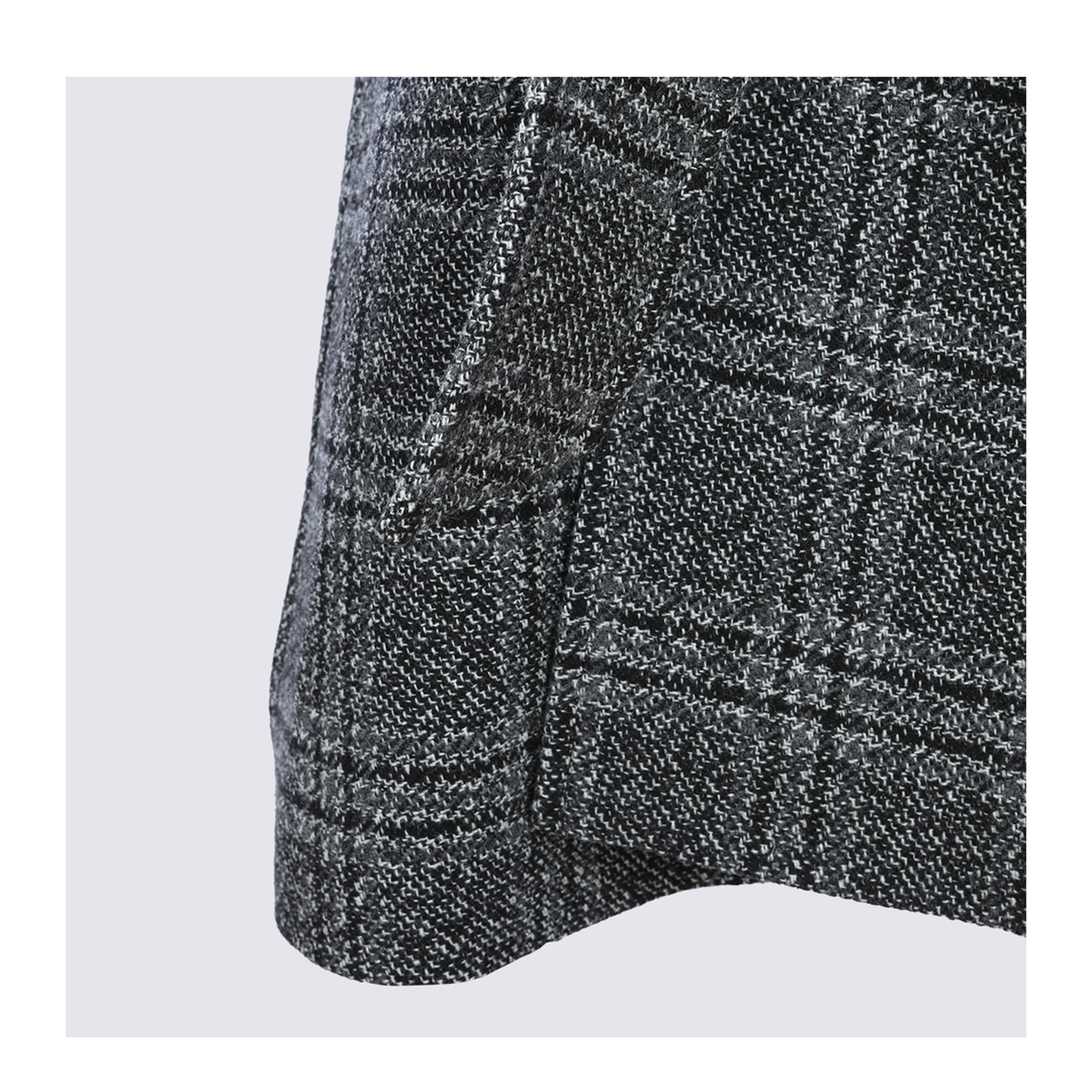 Grey One Layer Coat