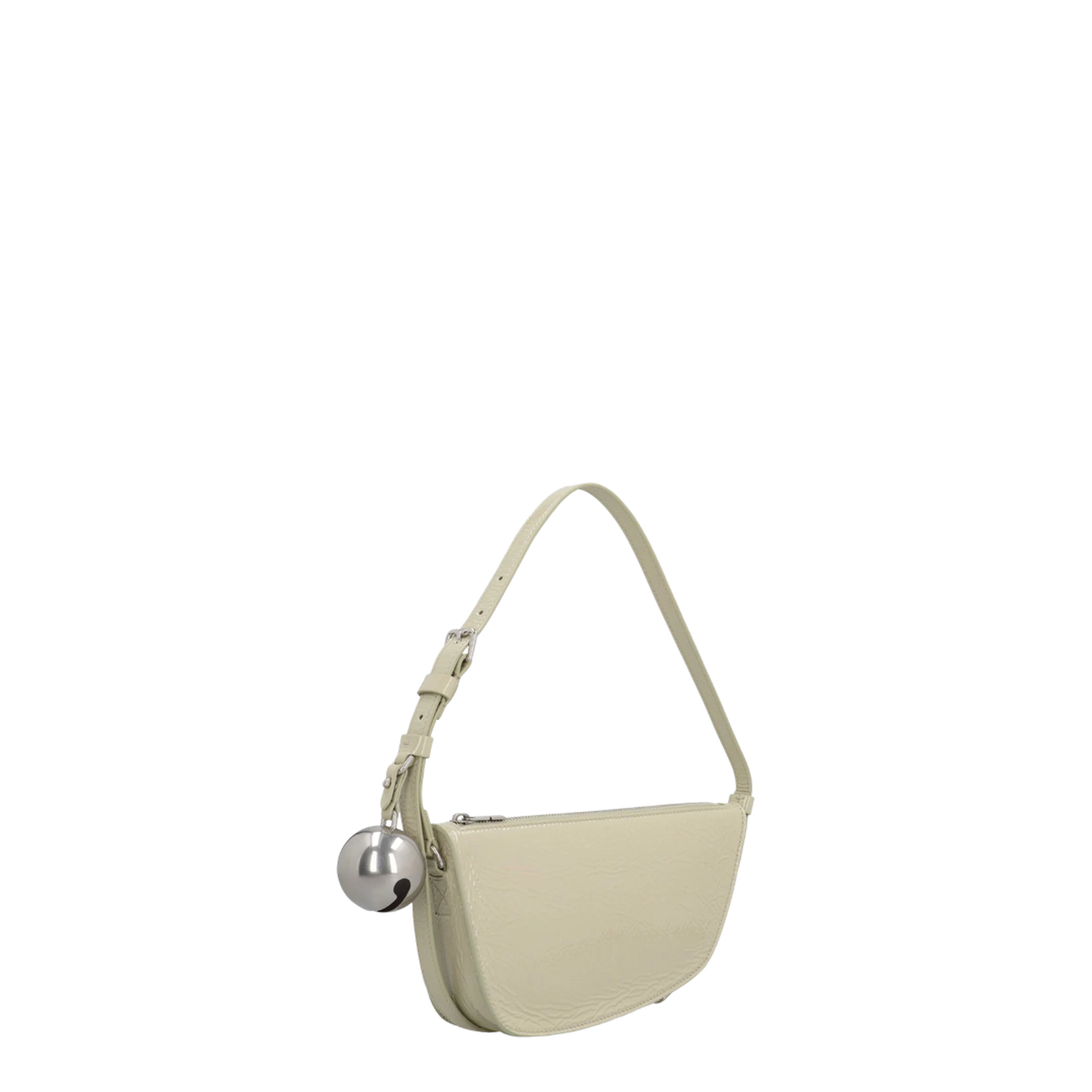Small Shield Leather Shoulder Bag