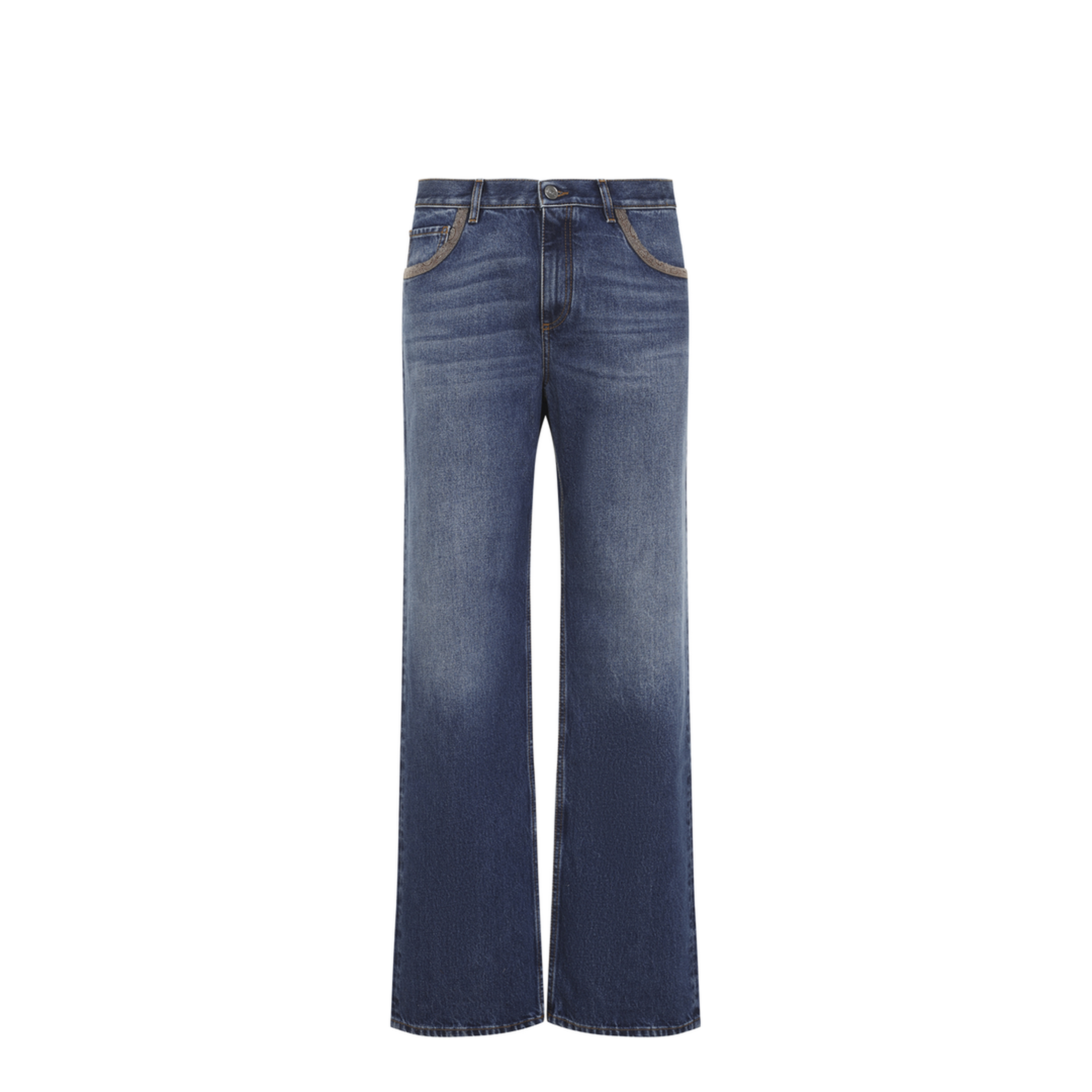 MAYFEYR - Etro - Straight Leg Denim Trouser - MRNB0021AC358