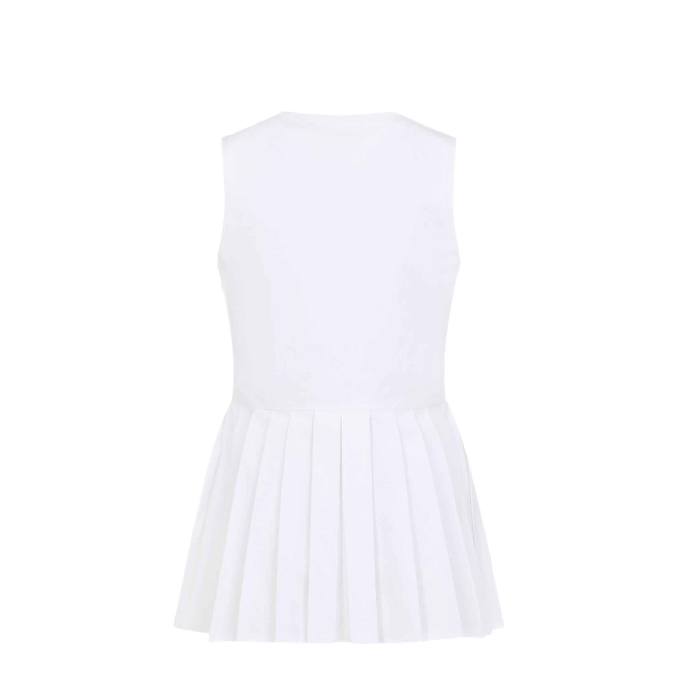 MAYFEYR - Jil Sander - Sleveless A-Line Pleated Top - J01NC0178J45001