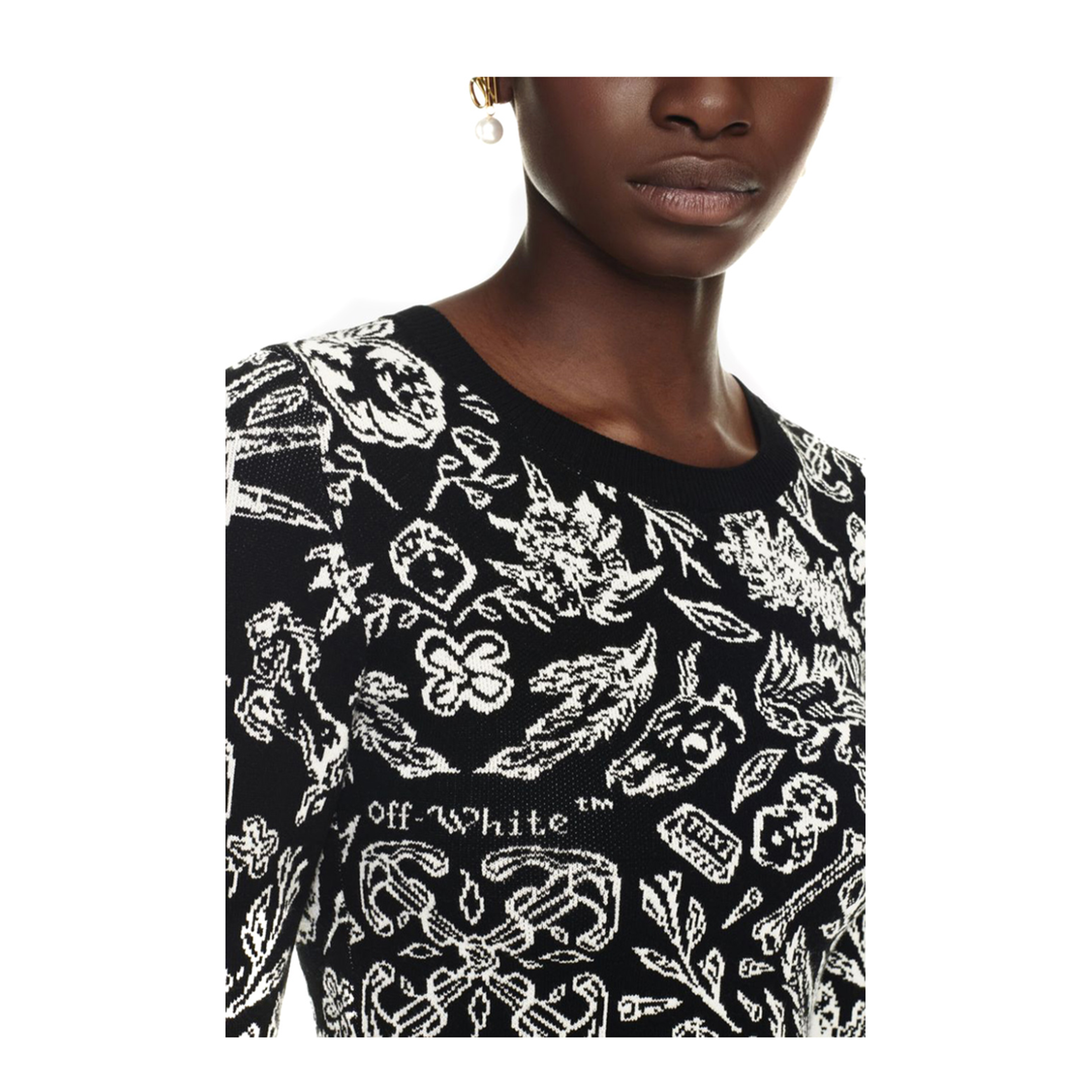 Floral Sleeves Dress
