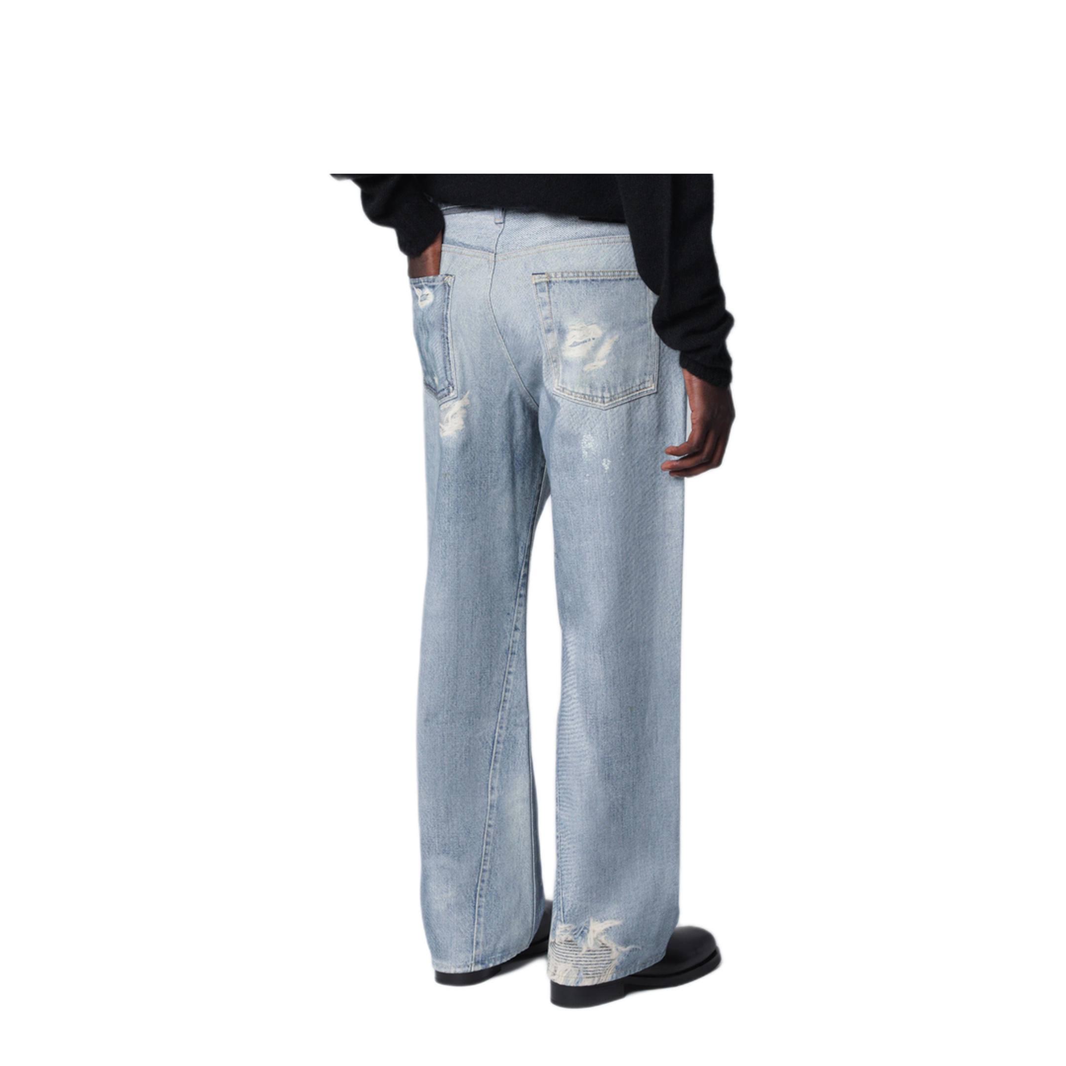 MAYFEYR - Our Legacy - Light-Wash Distressed Jeans - M4205TDDDEDP