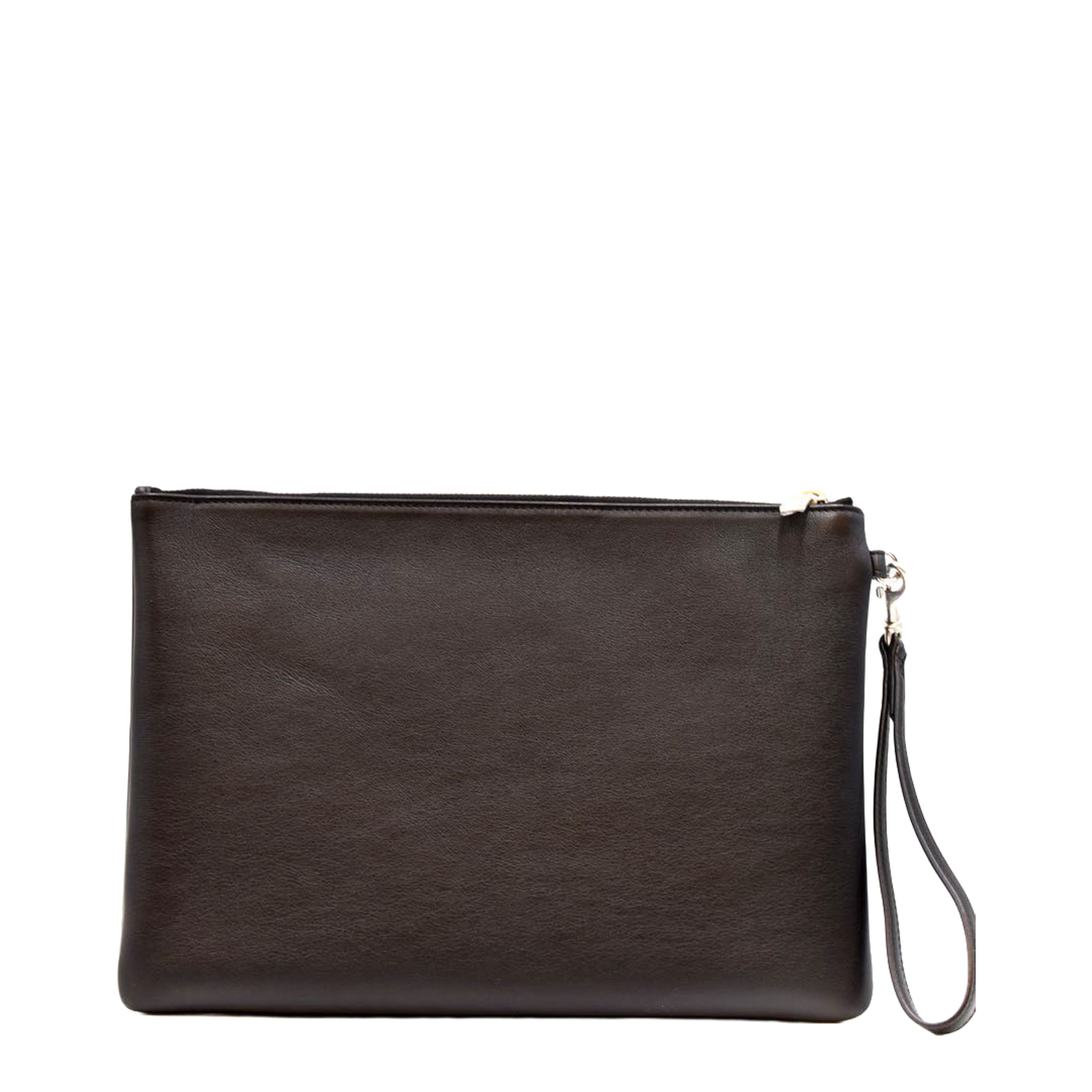 Rive Gauche Clutch, Silver Hardware
