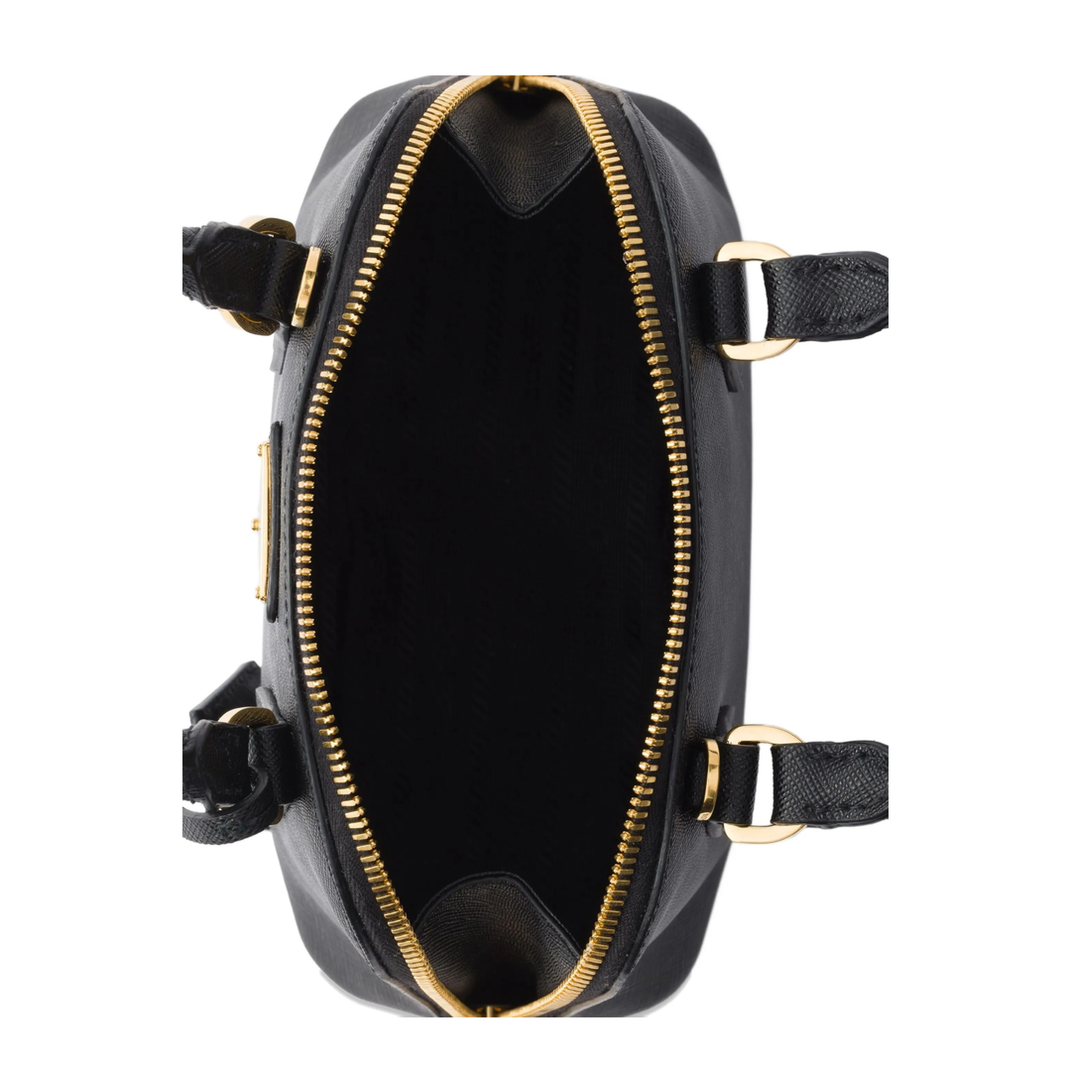 Elegant Black Leather Handbag