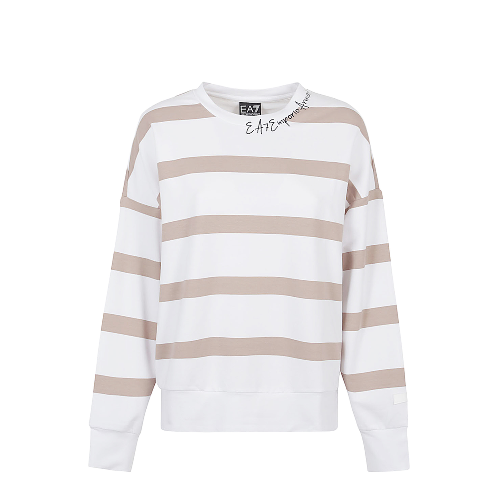 Long-Sleeved Crew-Neck Sweatshirt