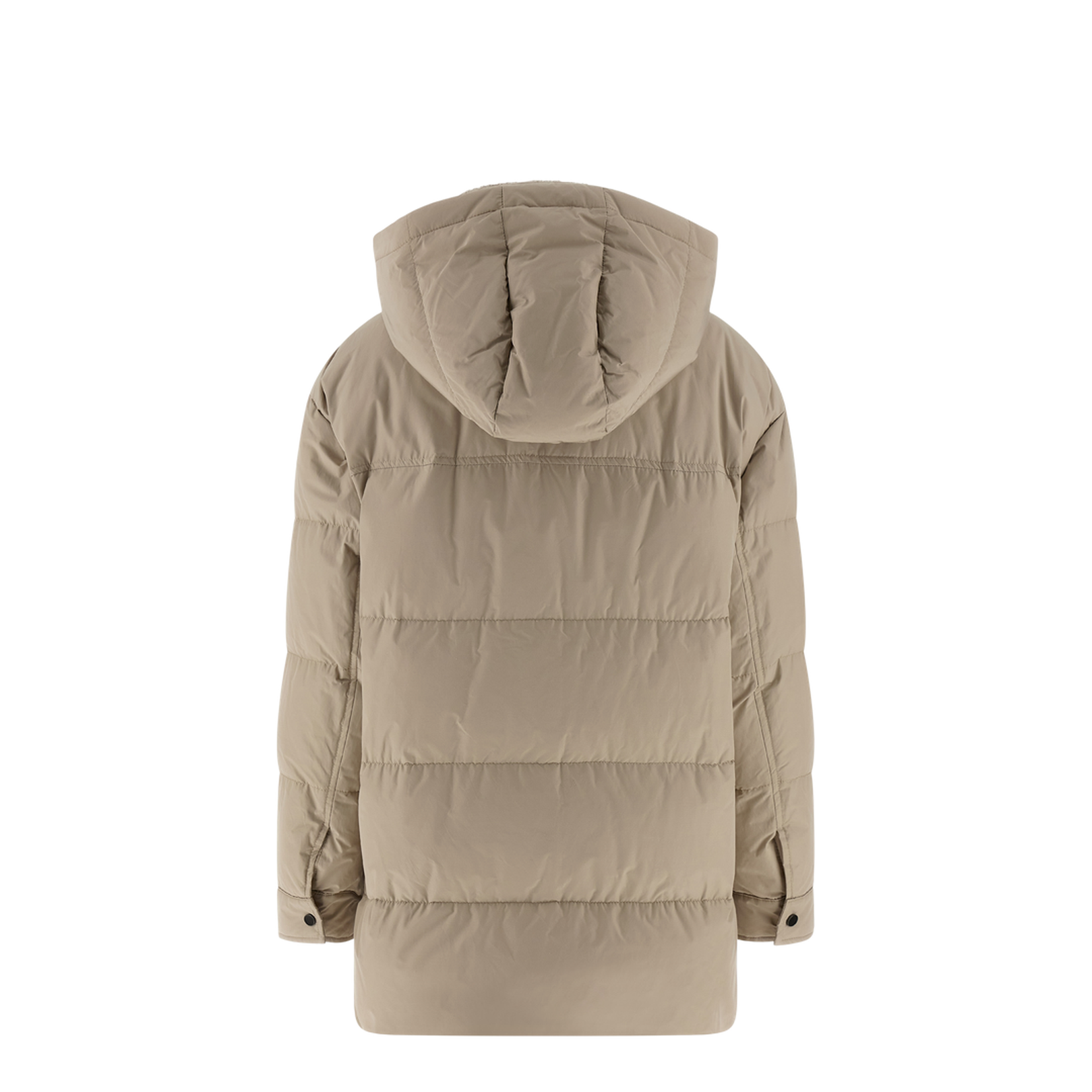 Knitted Neck Down Jacket