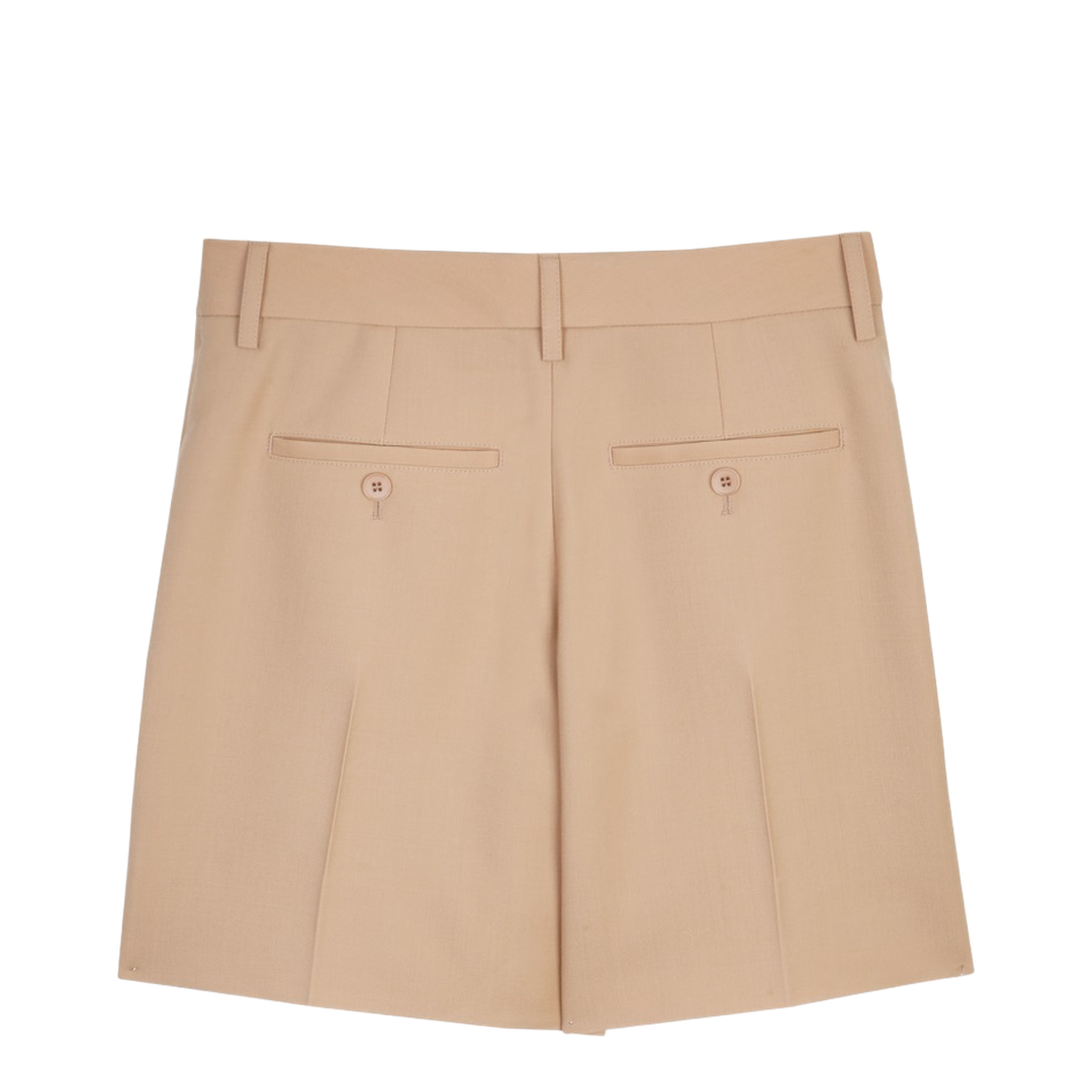 Shorts with Pleats