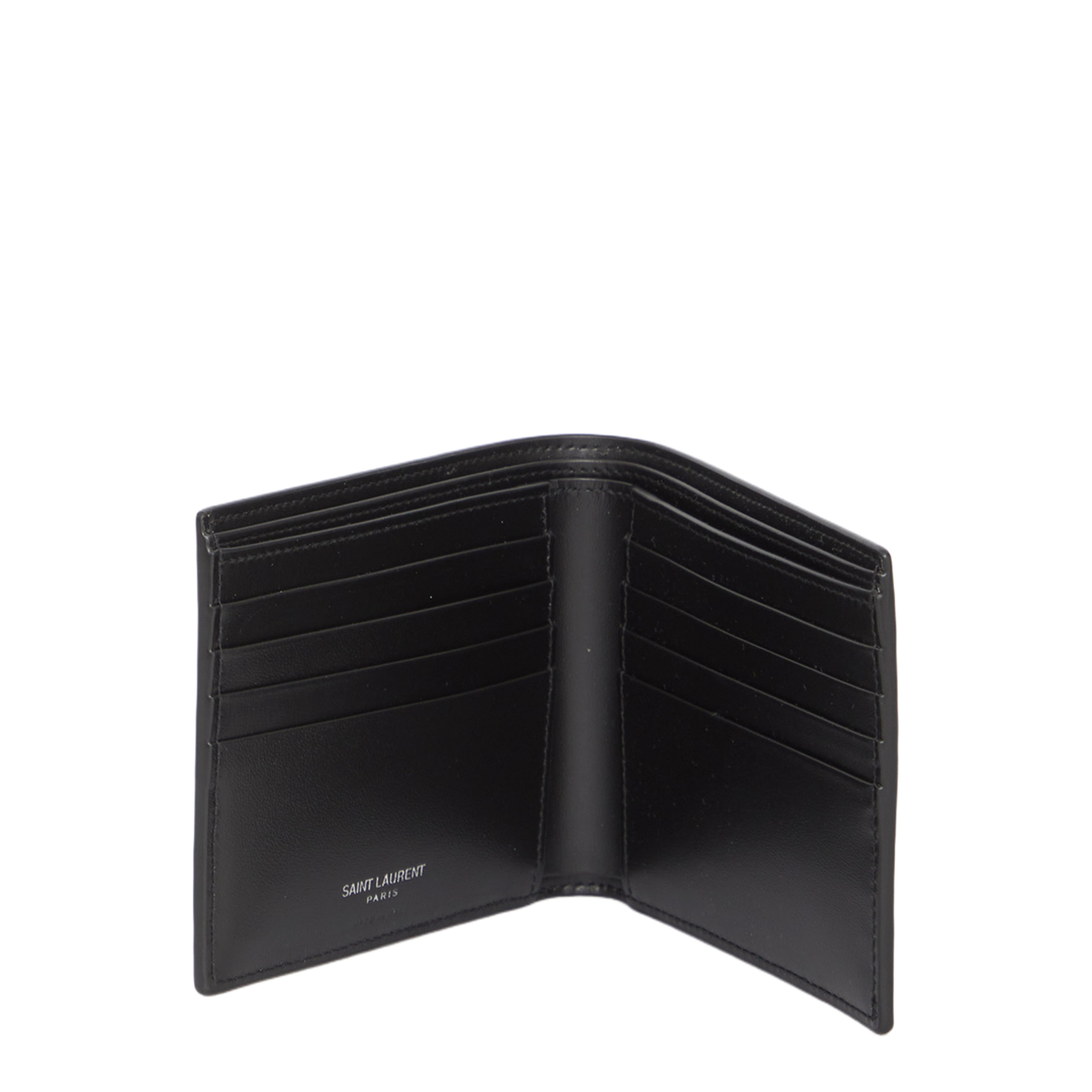 Tiny Cassandre East/West Wallet in Matte Leather