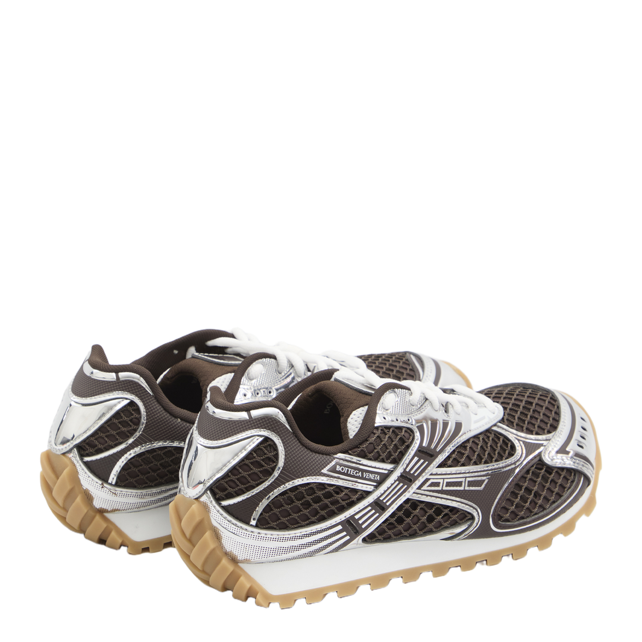 Orbit Mesh Sneakers with Rubber Inserts