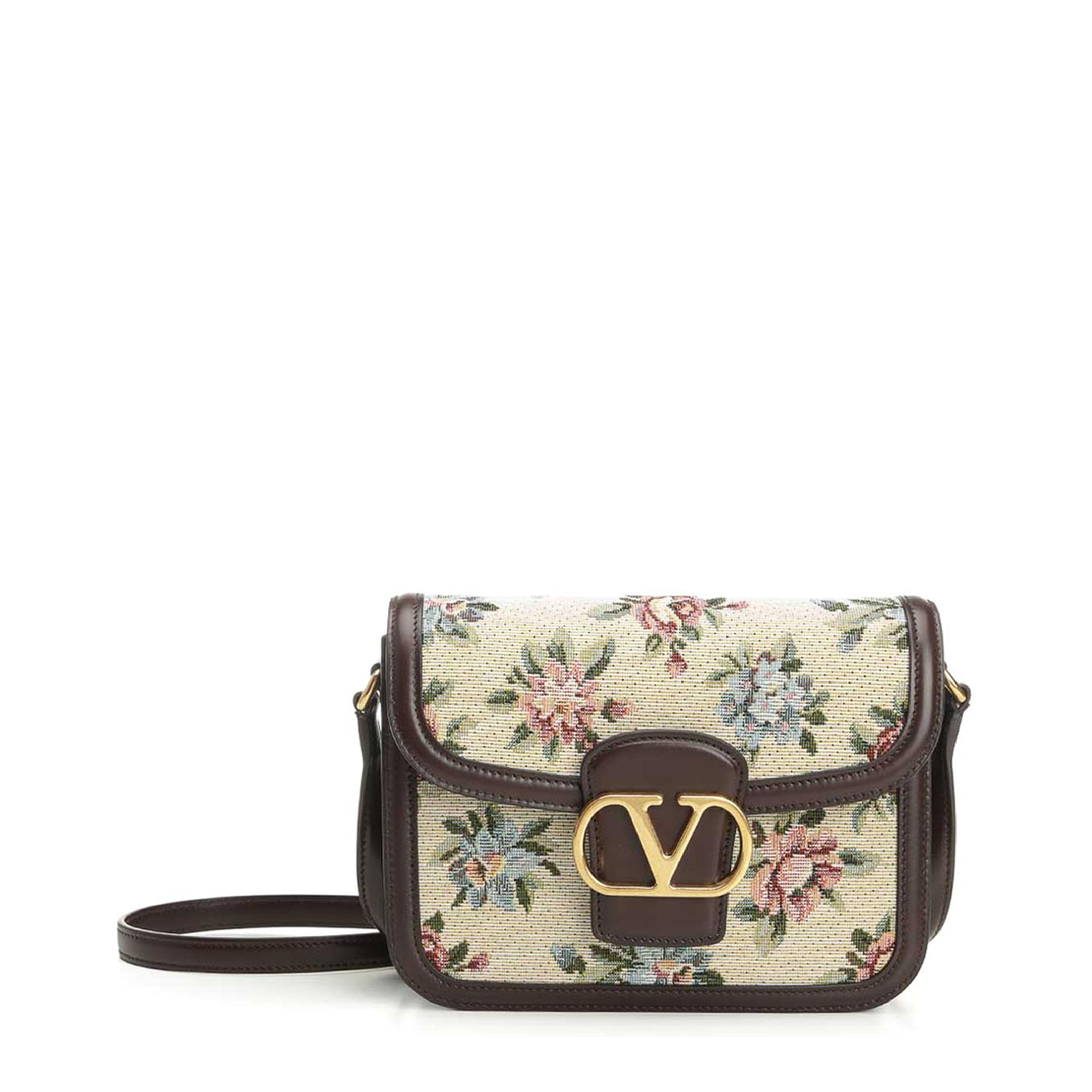 Embroidered Fabric 9to5 Crossbody Bag