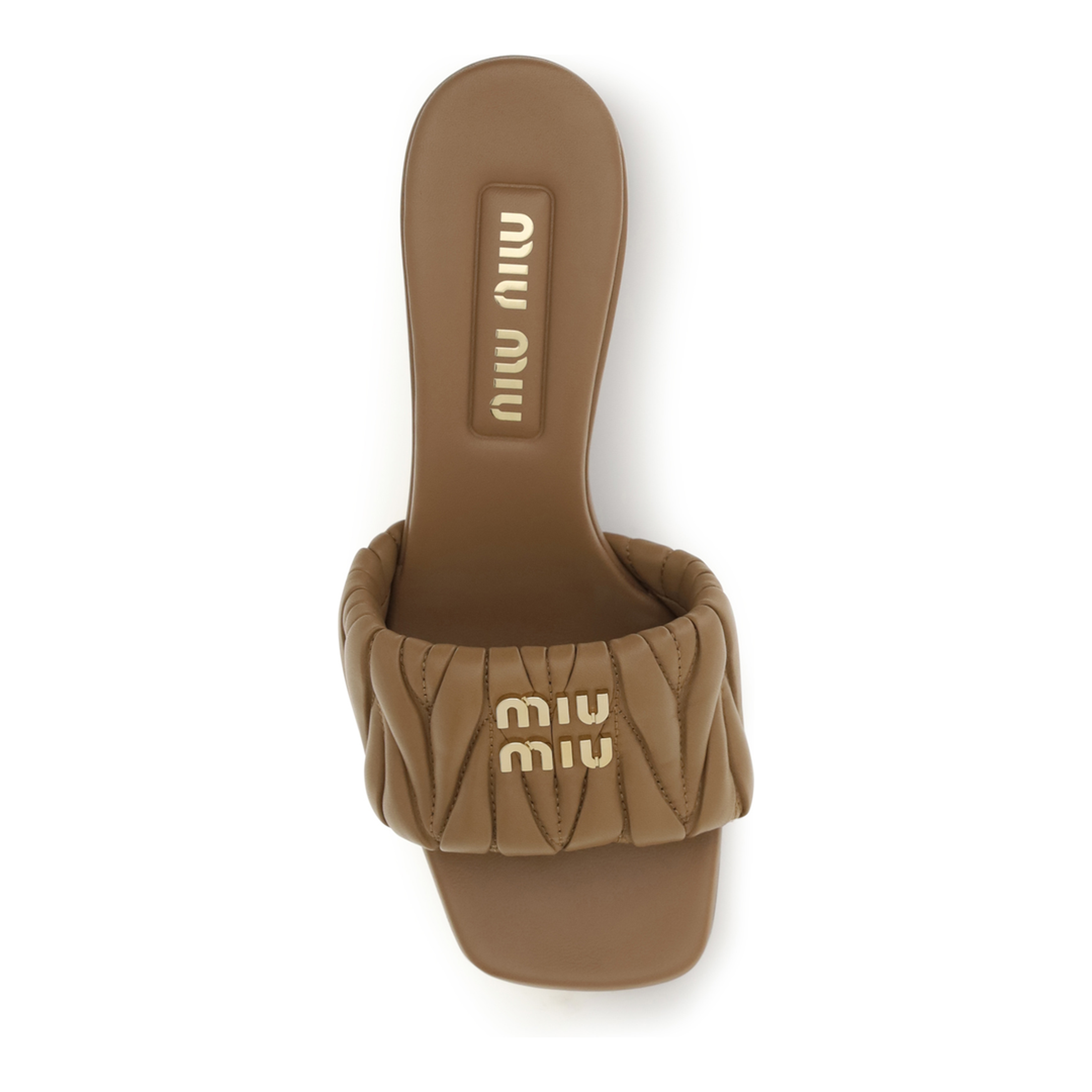 MAYFEYR - Miu Miu - Logoed Sandals - 5XX657F05588T