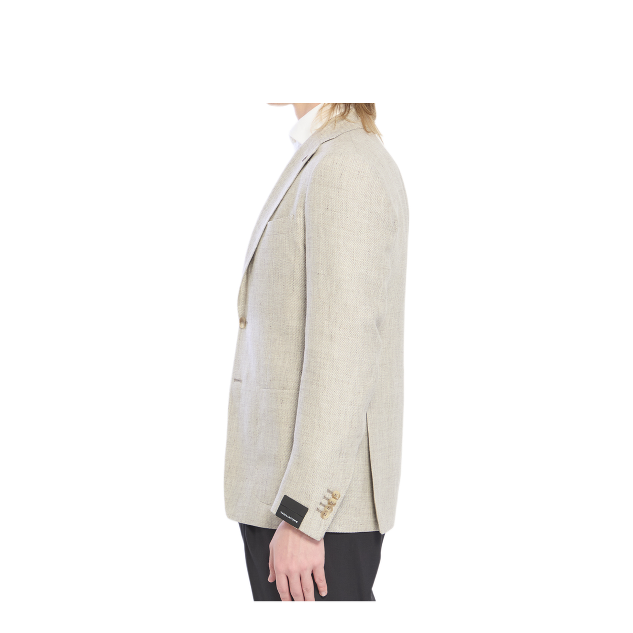 MAYFEYR - Tagliatore - Beige Linen Wool Jacket - 1SVS22KPE5200062T3249299