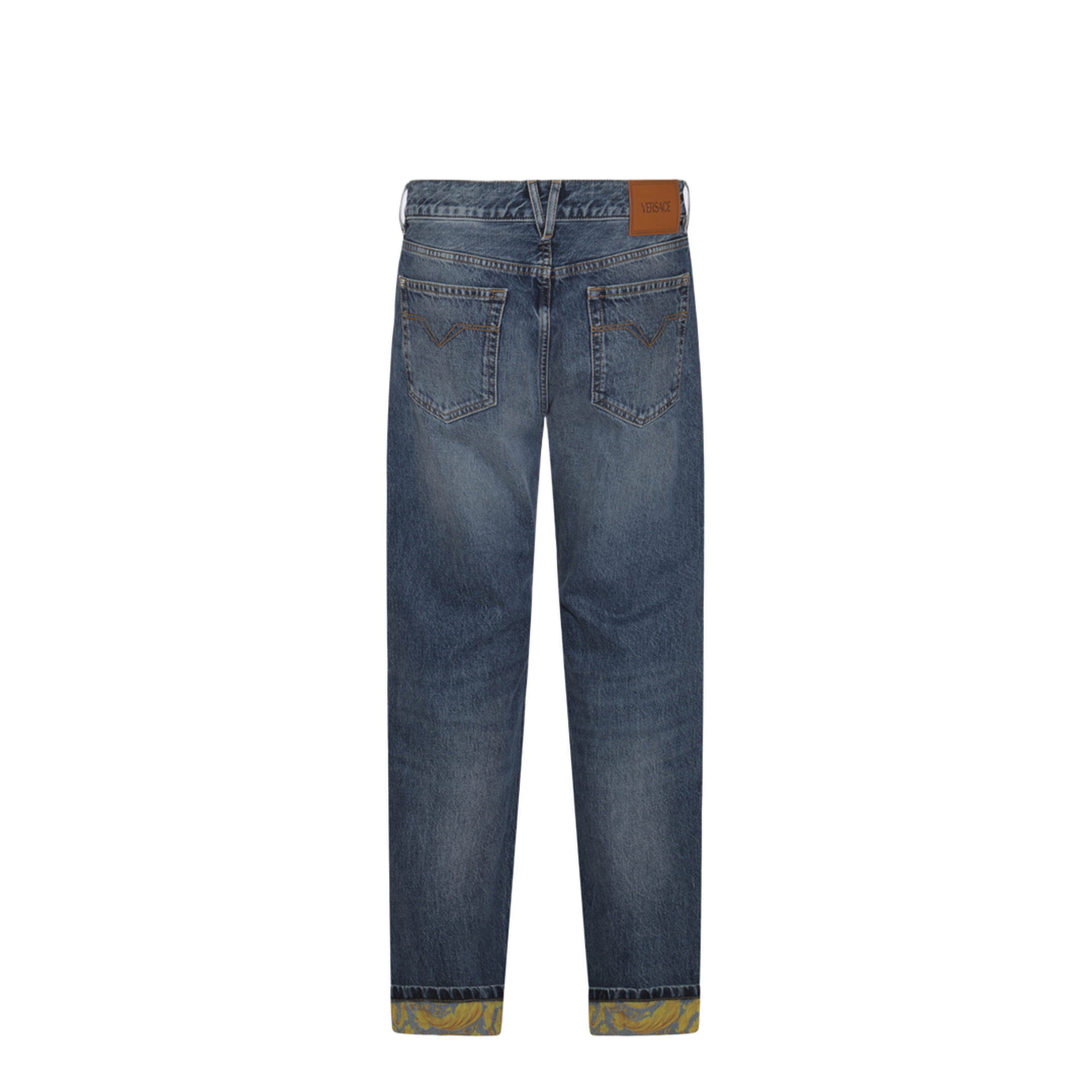 Indigo Blue Cotton Jeans