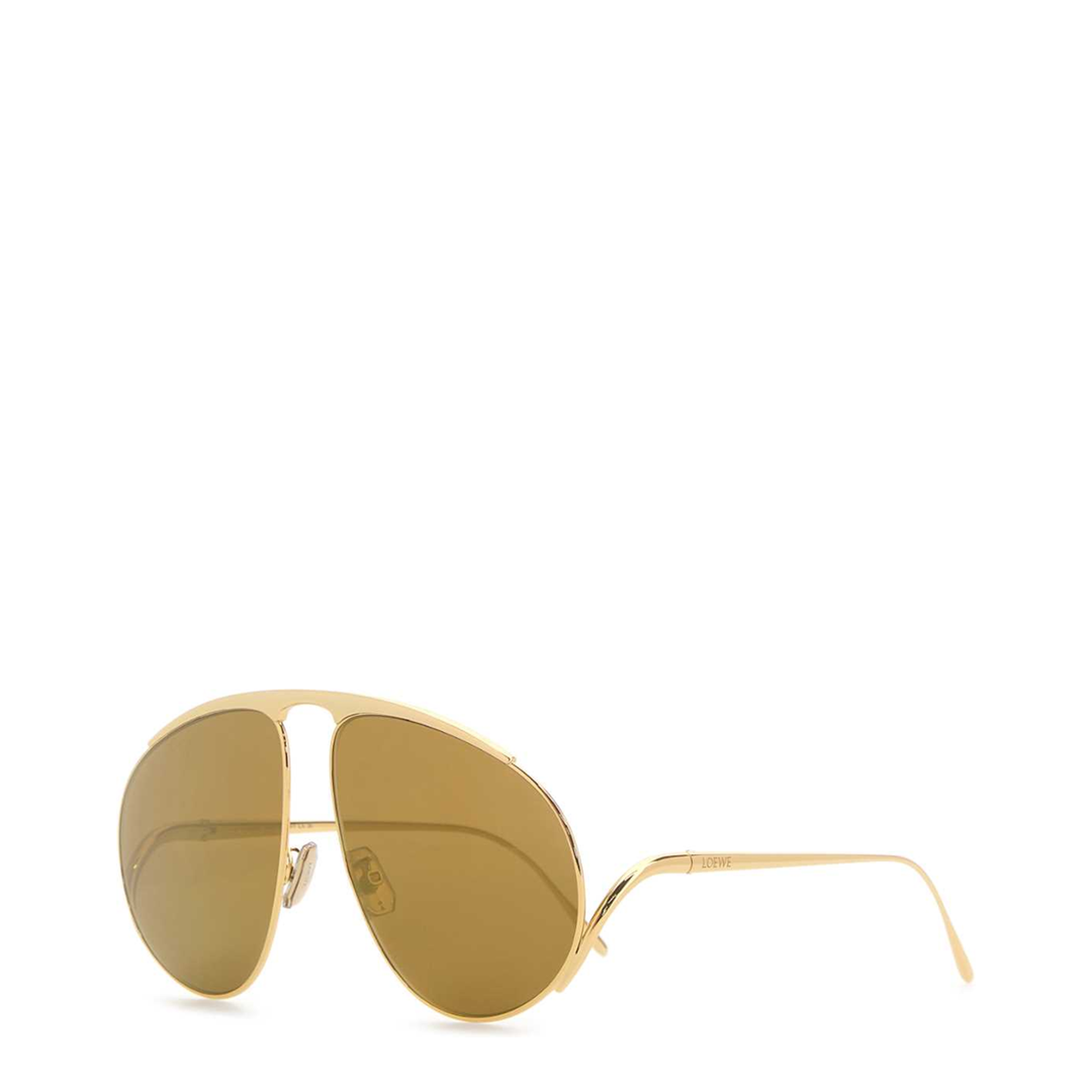 Gold Metal Hillock Sunglasses