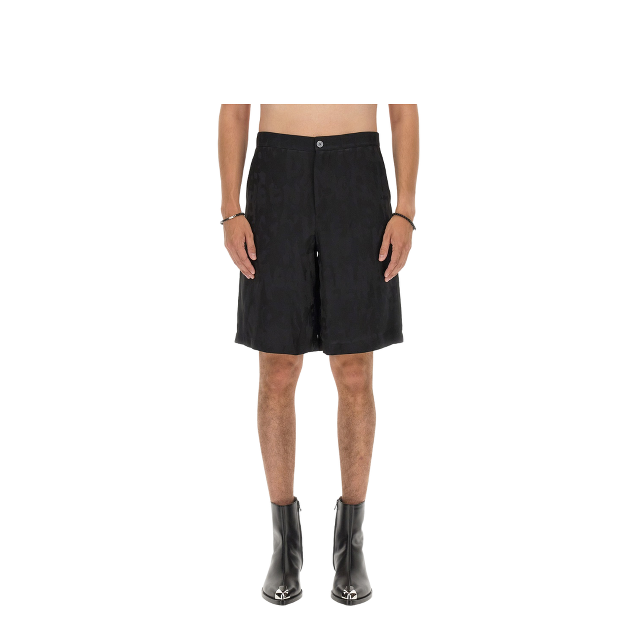 Viscose Bermuda Shorts