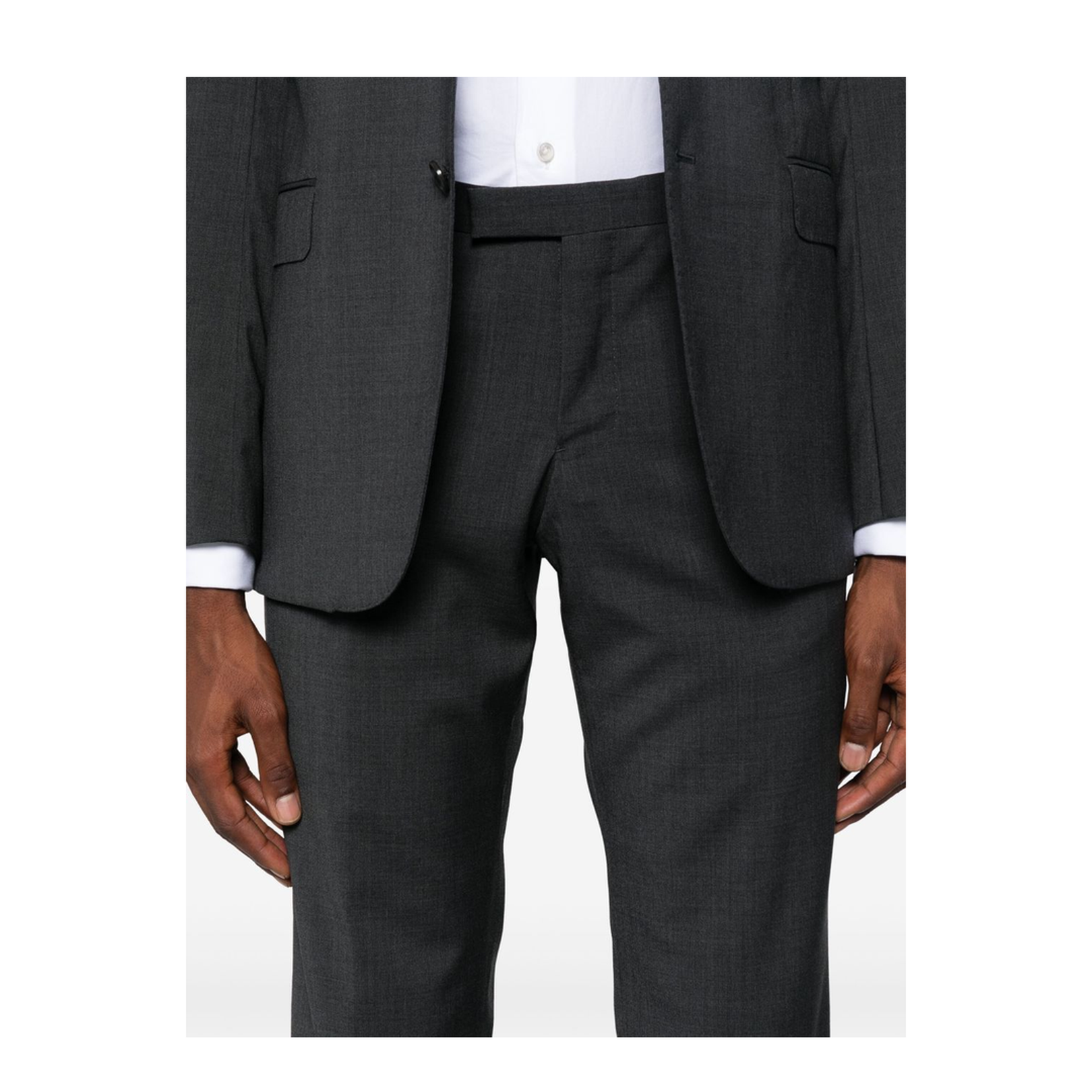 Single-Breasted Wool Suit