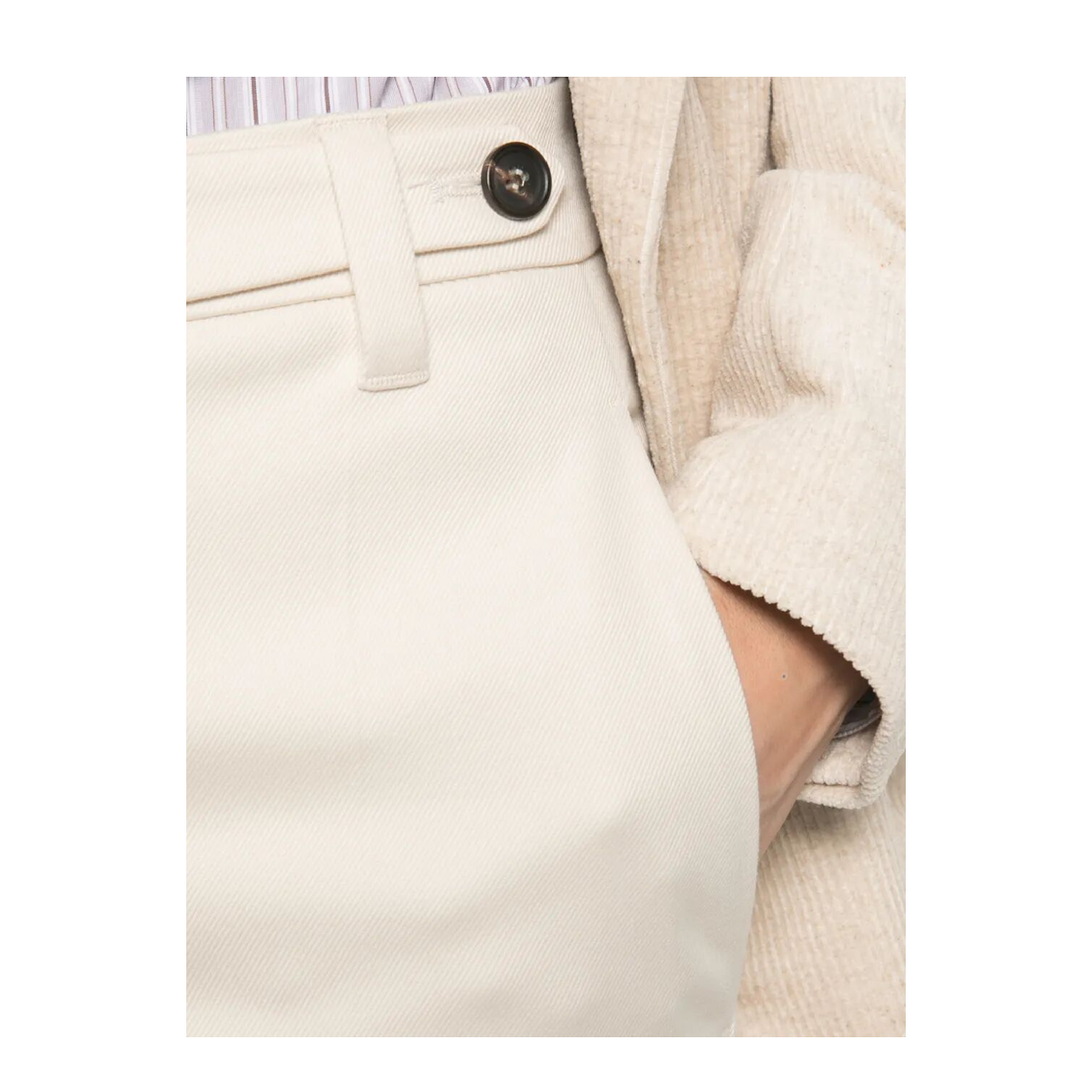 MAYFEYR - Brunello Cucinelli - Tapered Leg Cotton Trousers - MA126P8703C9815
