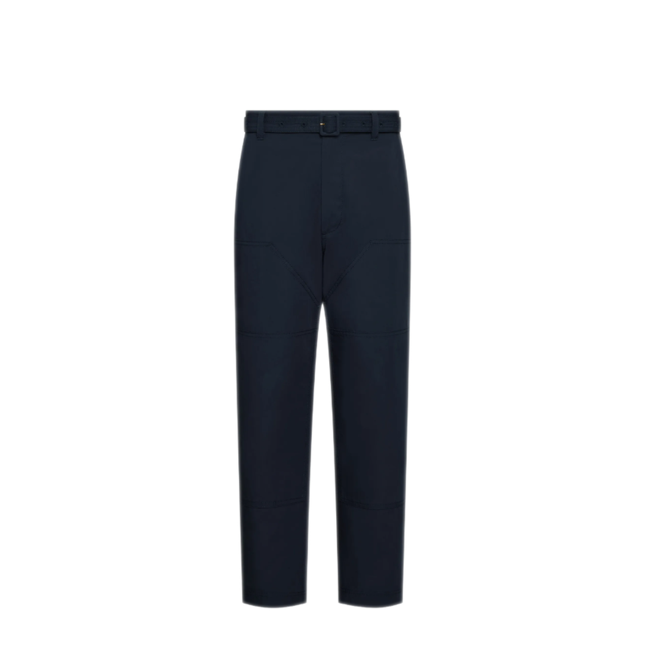 MAYFEYR - Thom Browne - Carpenter Pants With Detachable Belt In Wrinkle Free Cotton Suiting - MTU347AF1063415