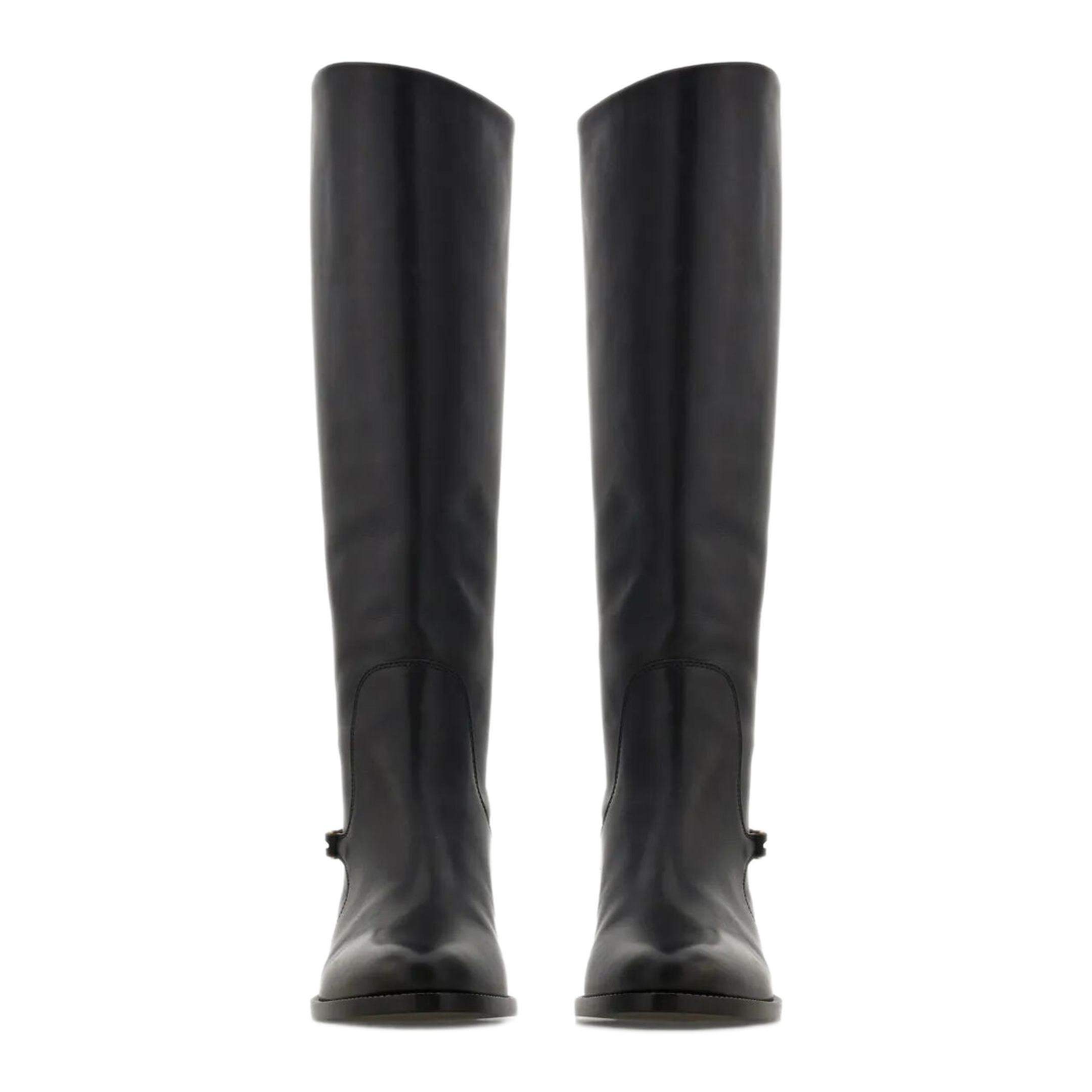MAYFEYR - Ferragamo - F Buckle Therma Knee Riding Boots - 01K2260784901NERO