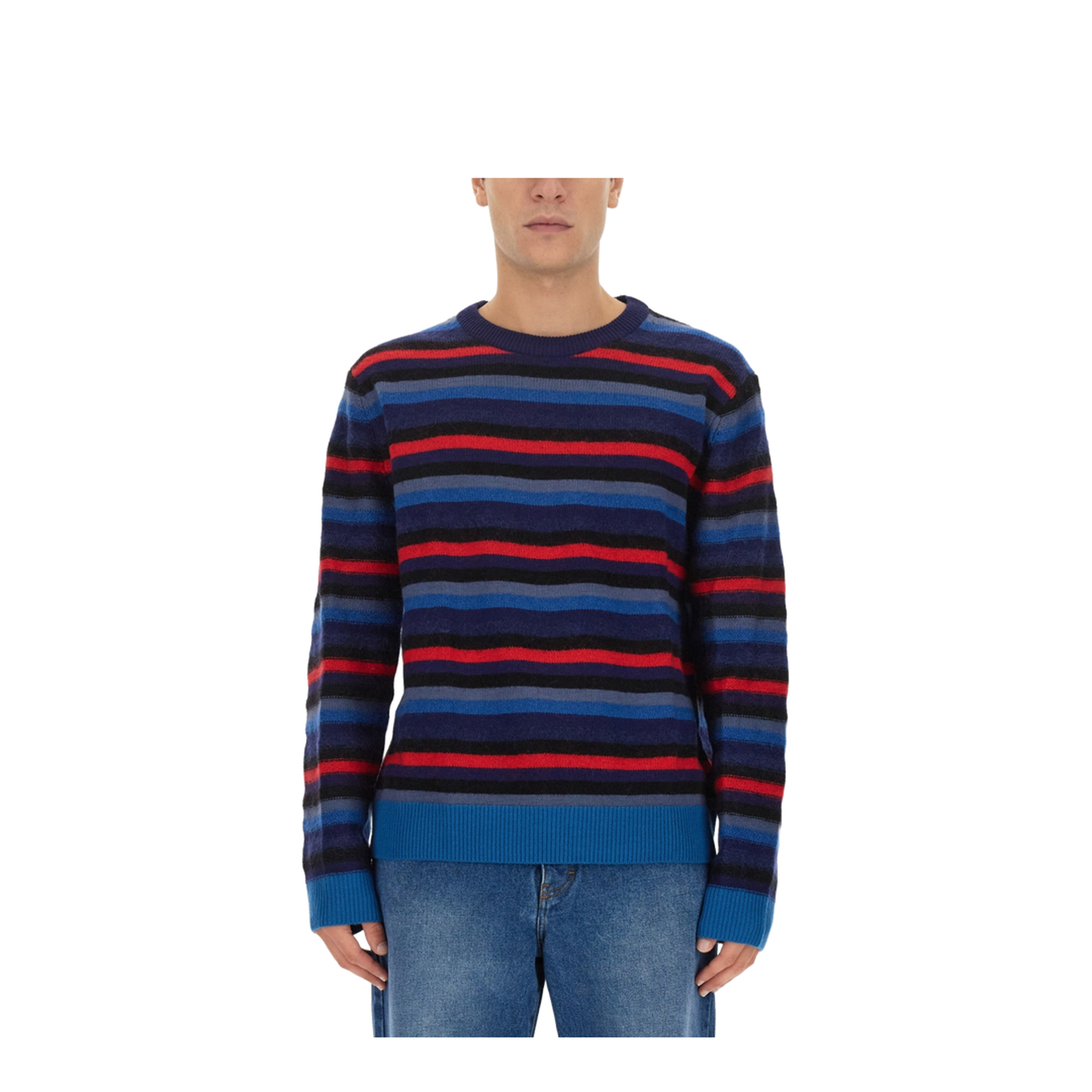 Jersey with Stripe Pattern