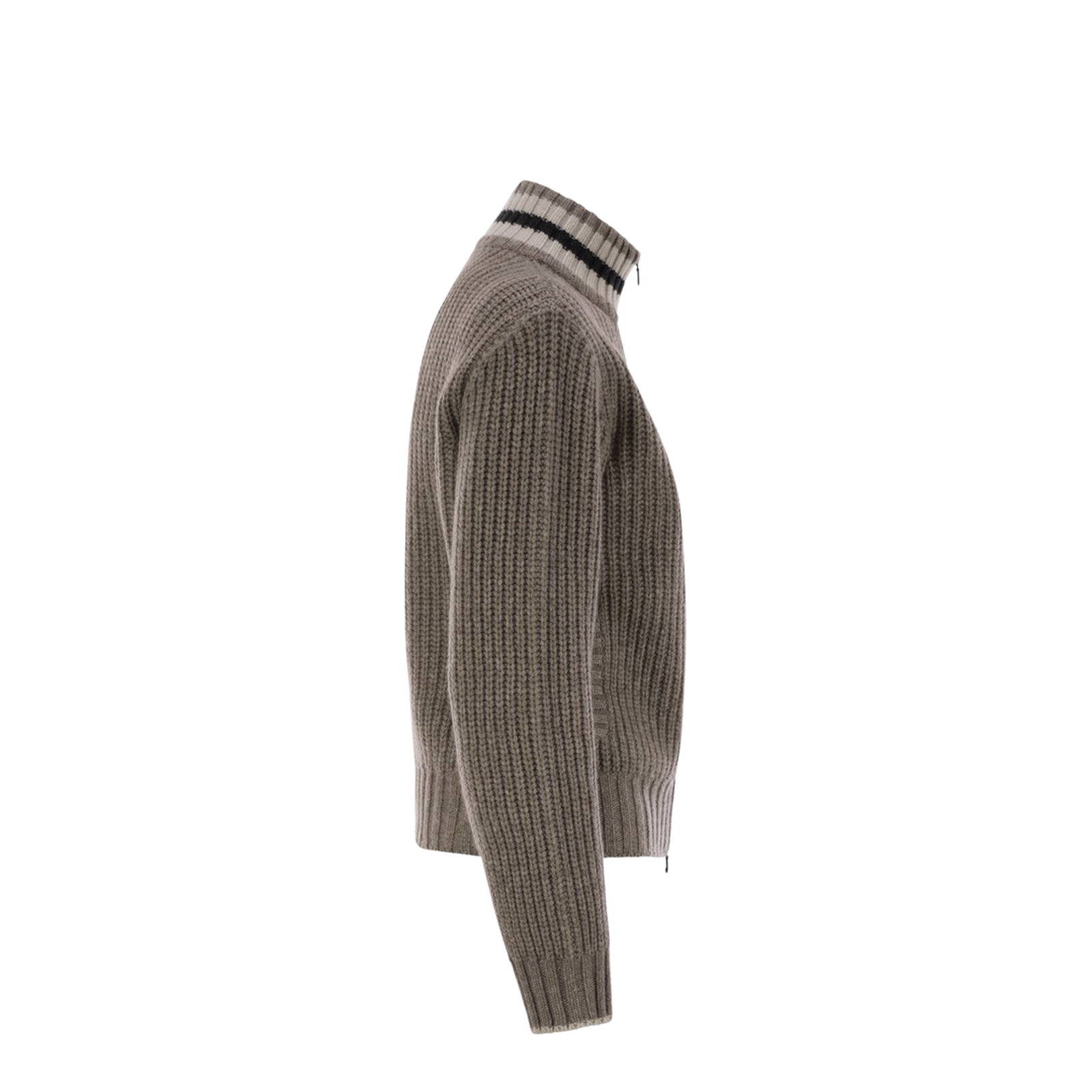 Cashmere Cardigan with Shiny Trims