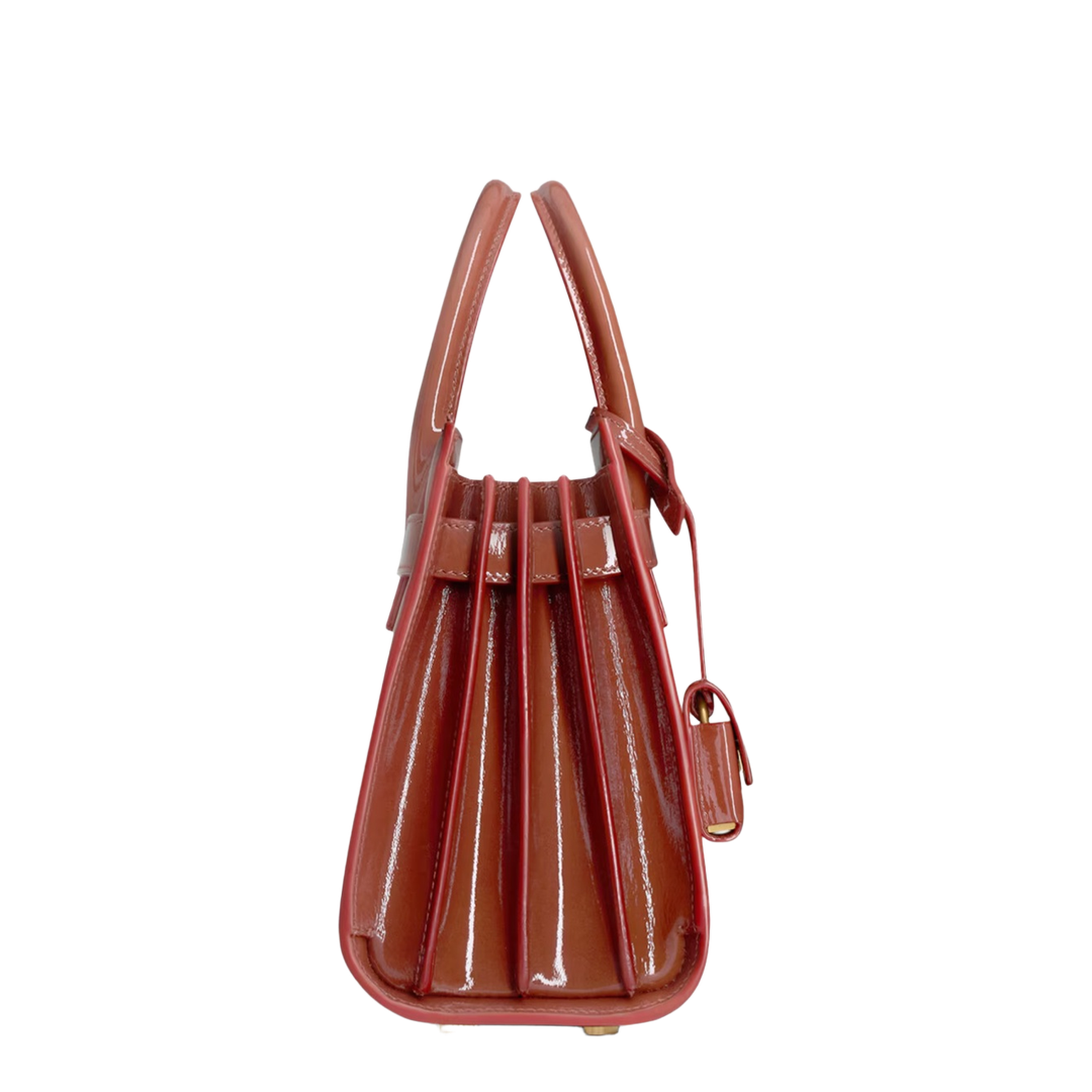 Sac de Jour Nano Leather Tote Bags - Bronze