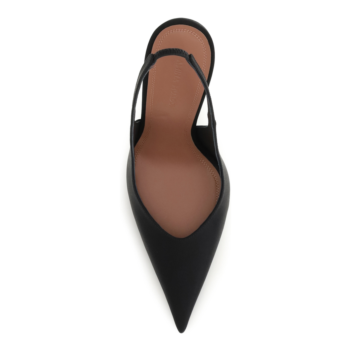 MAYFEYR - Amina Muaddi - Anok Satin Slingback Pumps - 13S361028ANO