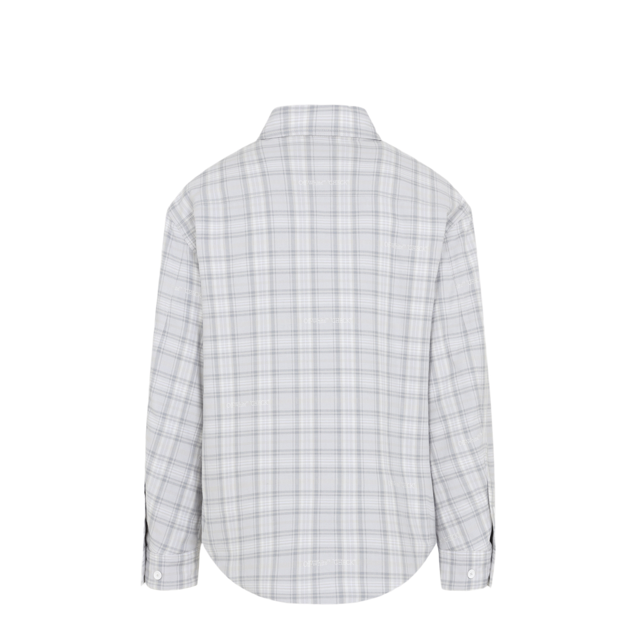 MAYFEYR - Off-White - Flannel Wool Overshirt Padded Coat - 44MES01FF26F001050