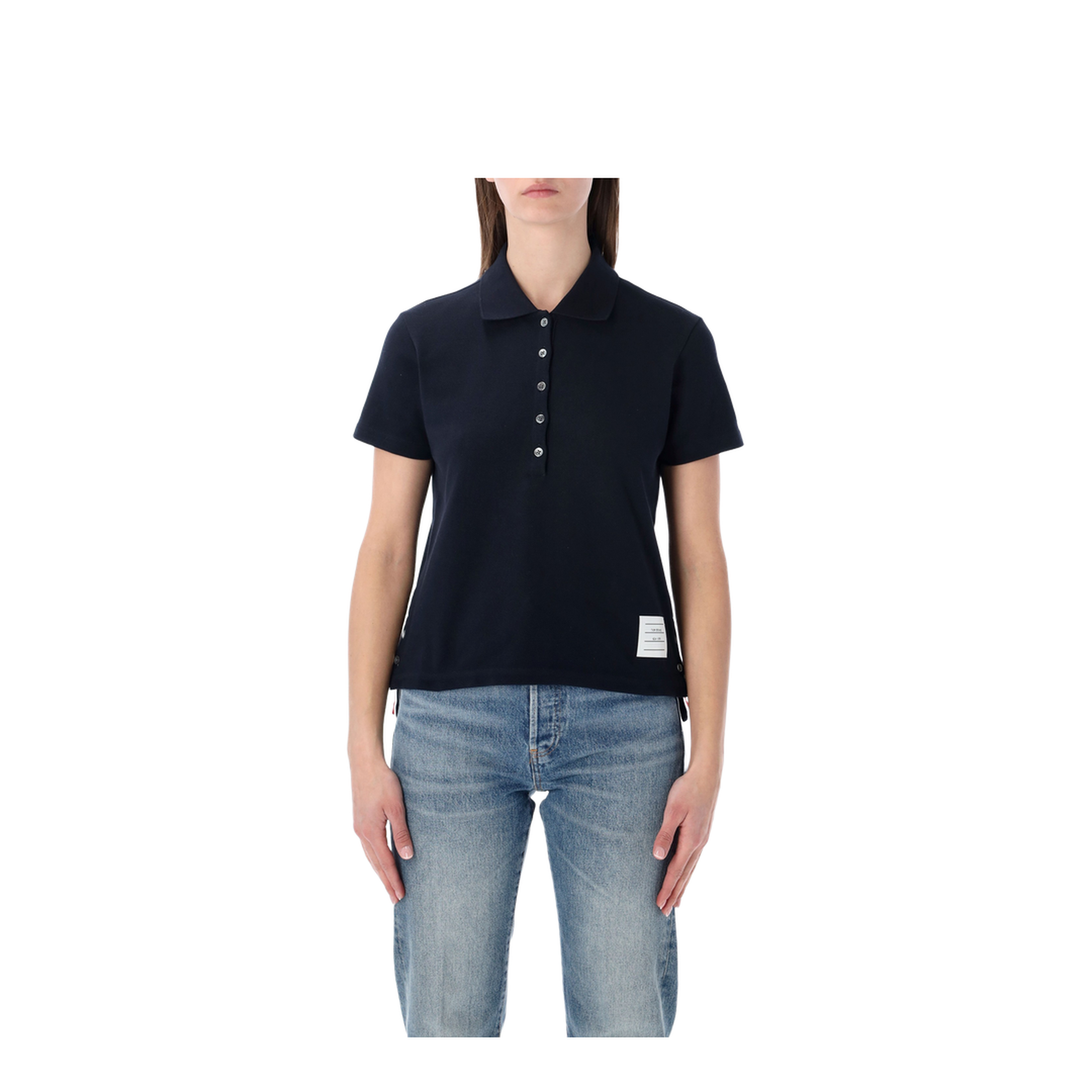 MAYFEYR - Thom Browne - T-Shirts And Polos Blue - FJP014A00050415