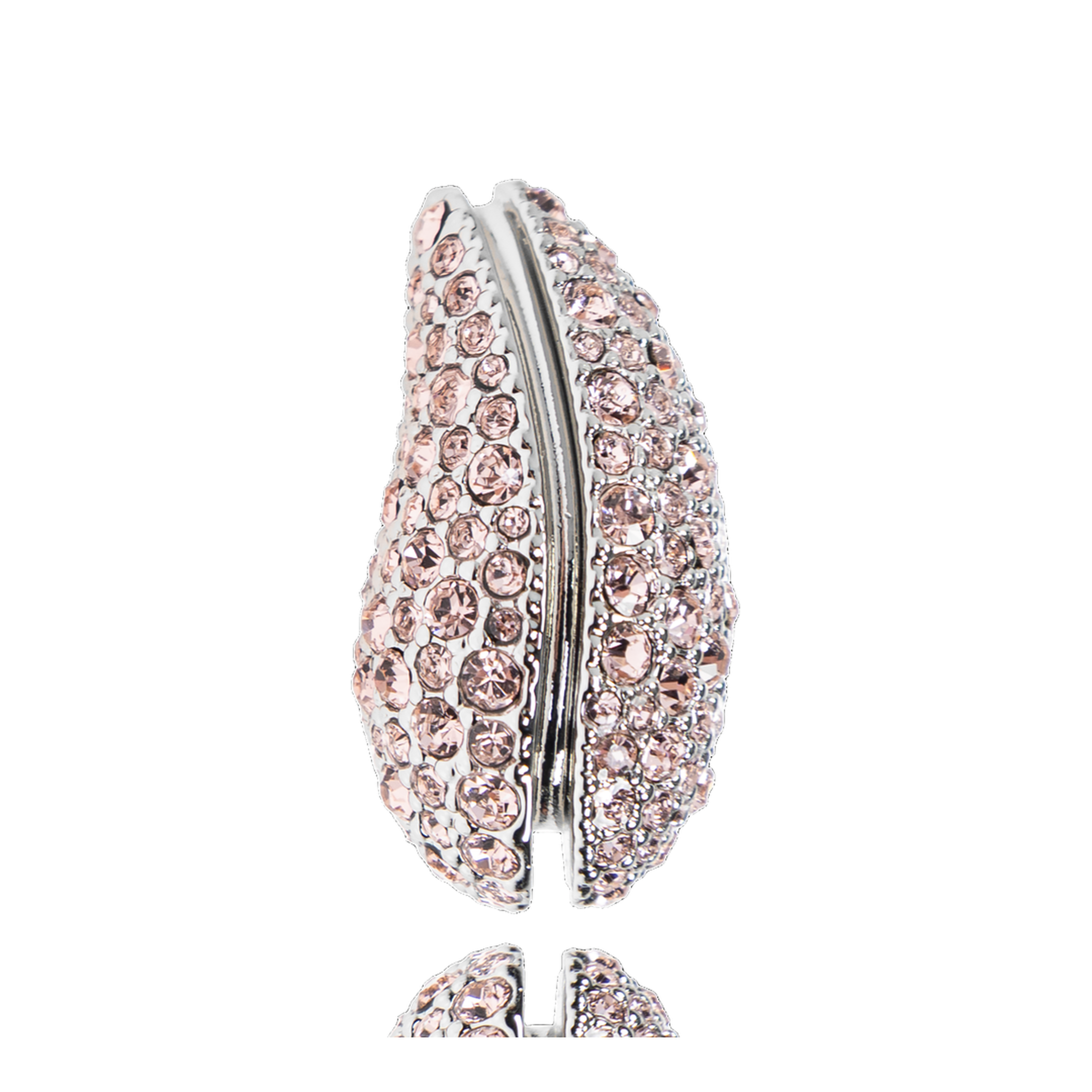 Earrings with Shimmering Crystals