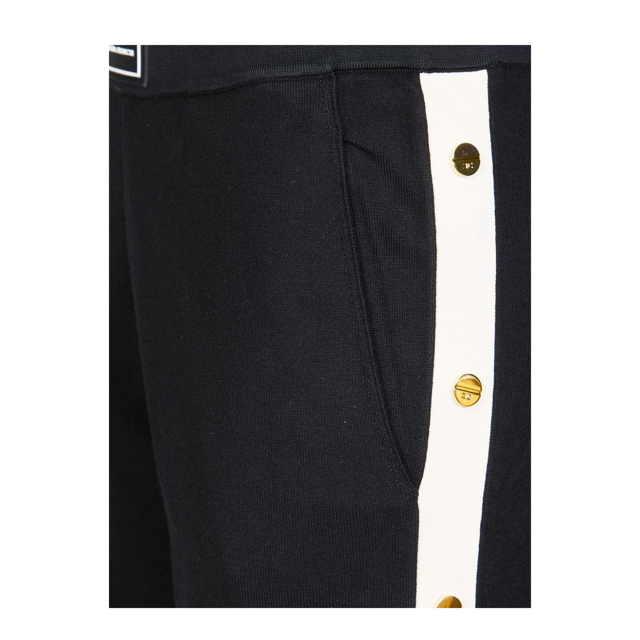 MAYFEYR - Elisabetta Franchi - Trousers Black - KP74S61E2685