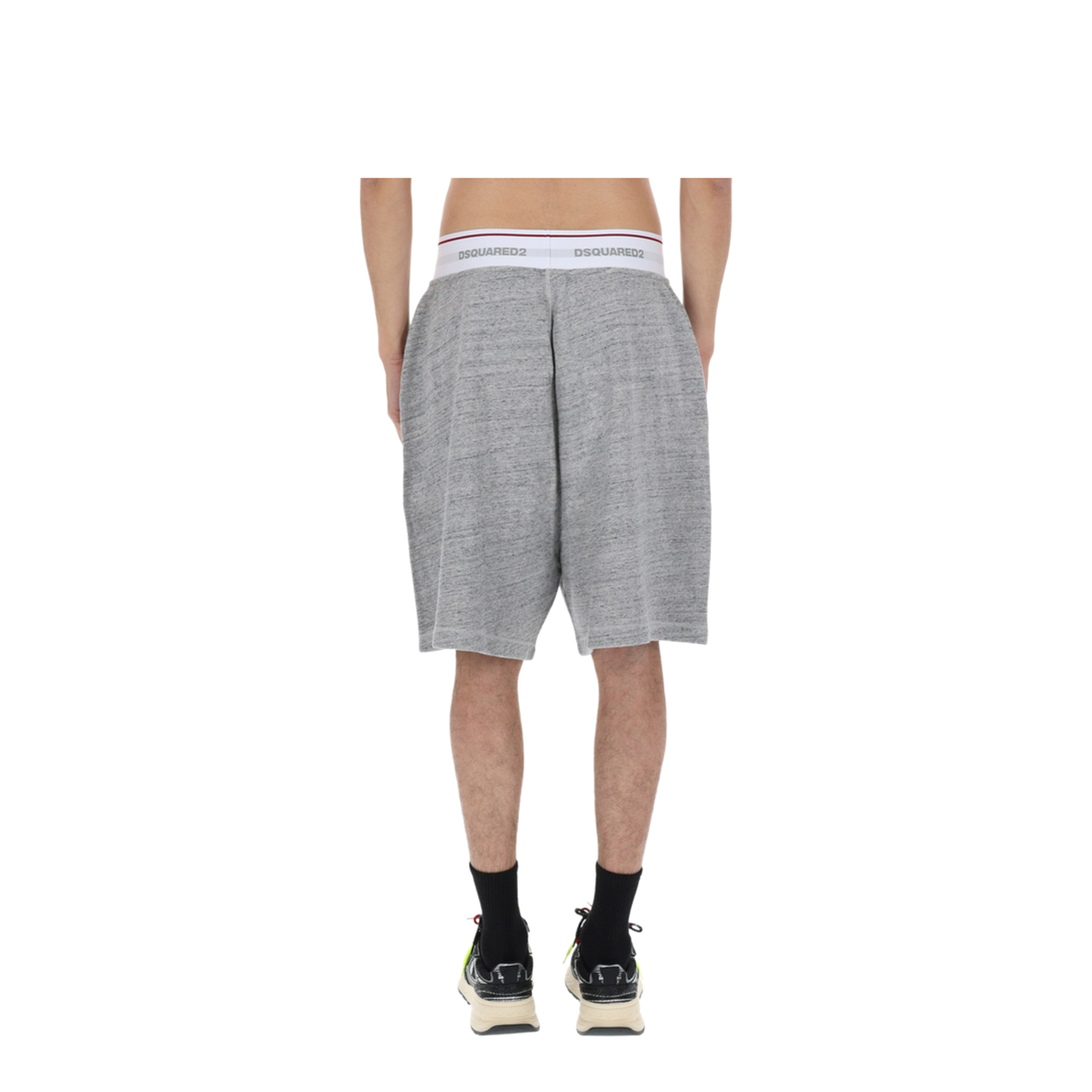 MAYFEYR - Dsquared2 - Oversize Shorts With Logo - S71MU0903D25026856M