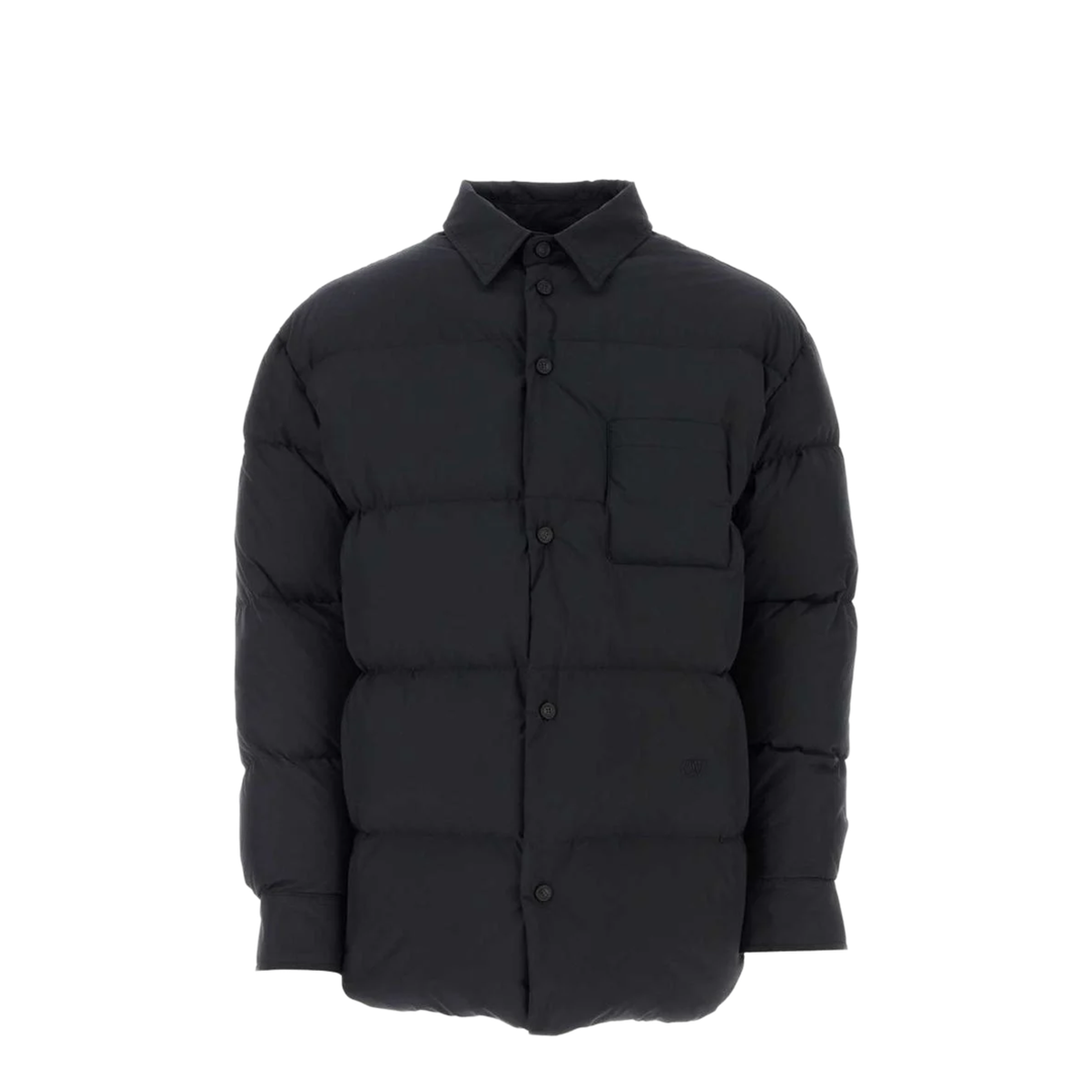 Black Polyester Down Jacket