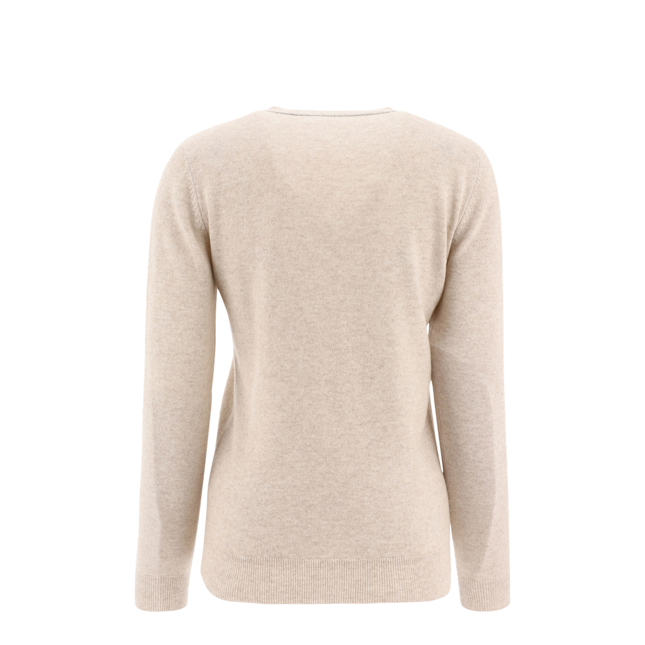 Cashmere Sweater with Monili