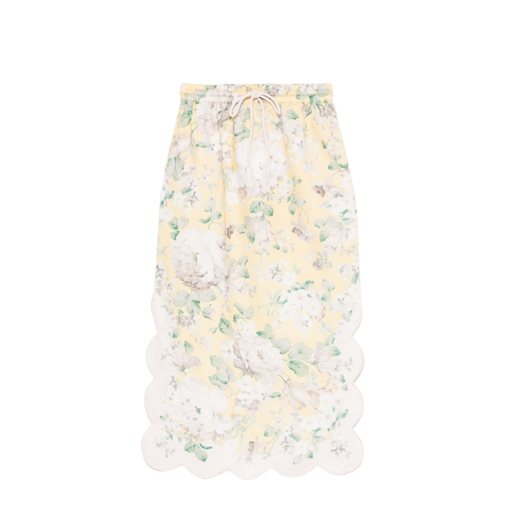 Acacia Printed Linen Skirt