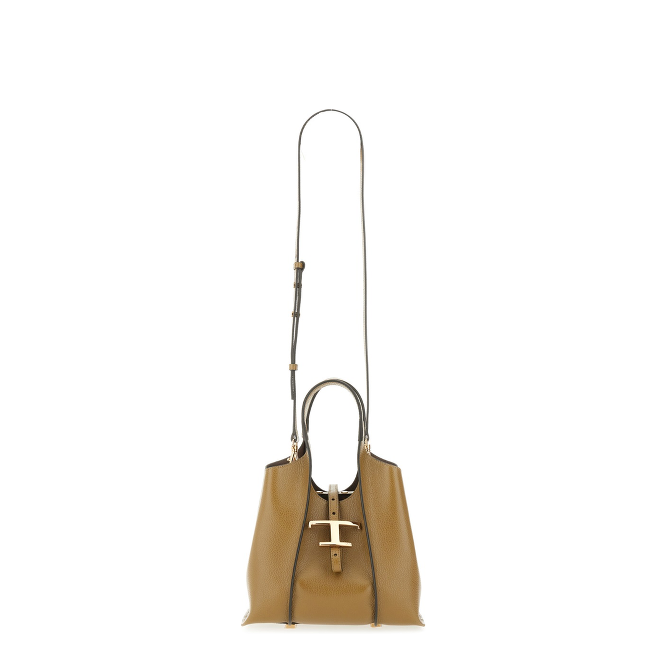 T Timeless Shopping Bag in Leather Mini