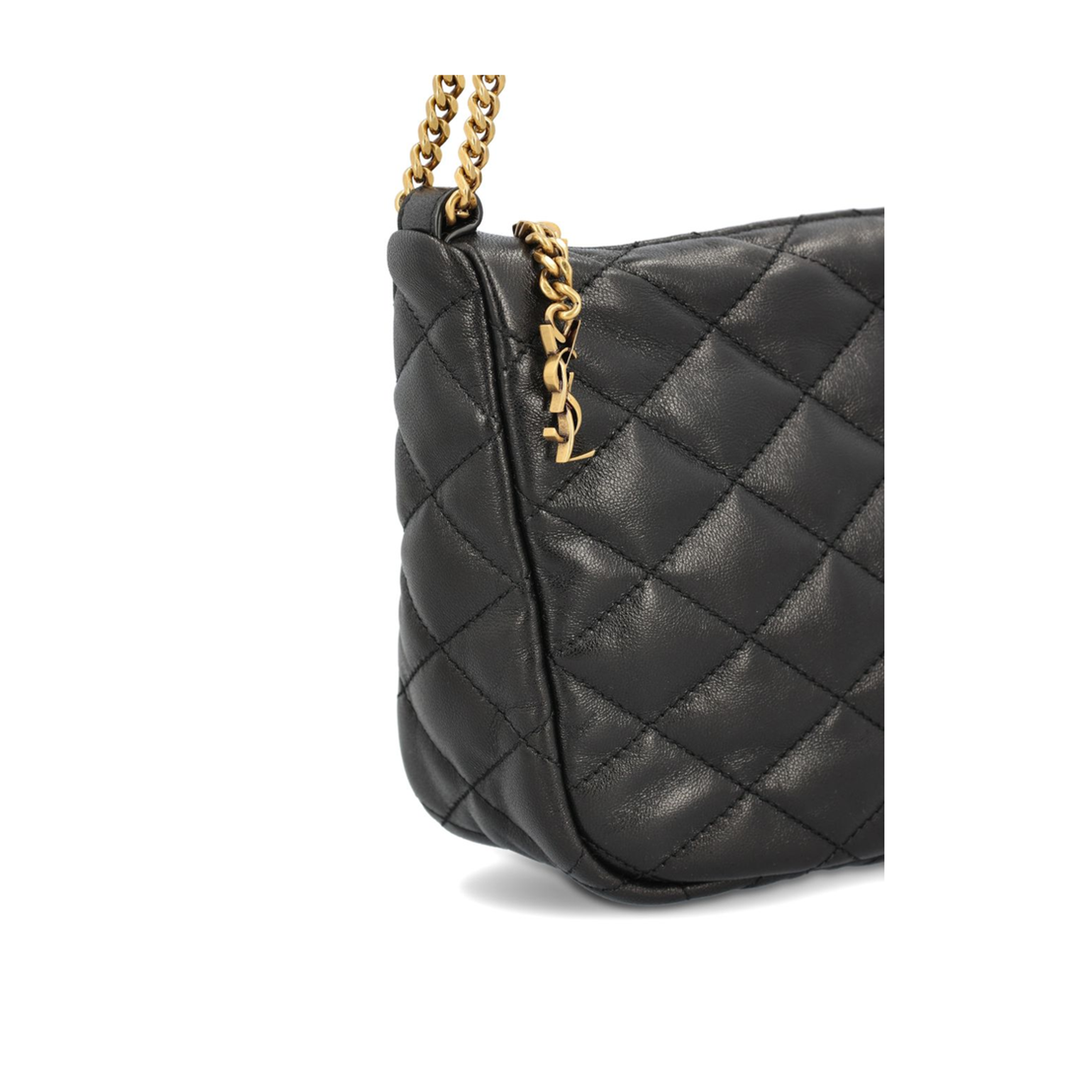 June Mini Lambskin Belt Bag - Black