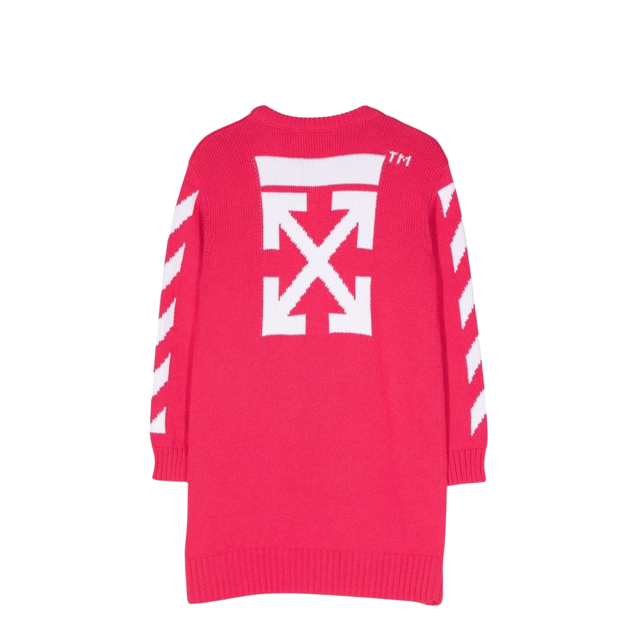 MAYFEYR - Off-White - Rubber Arrow Knit Dress - OGHI001KF22KNI0013203