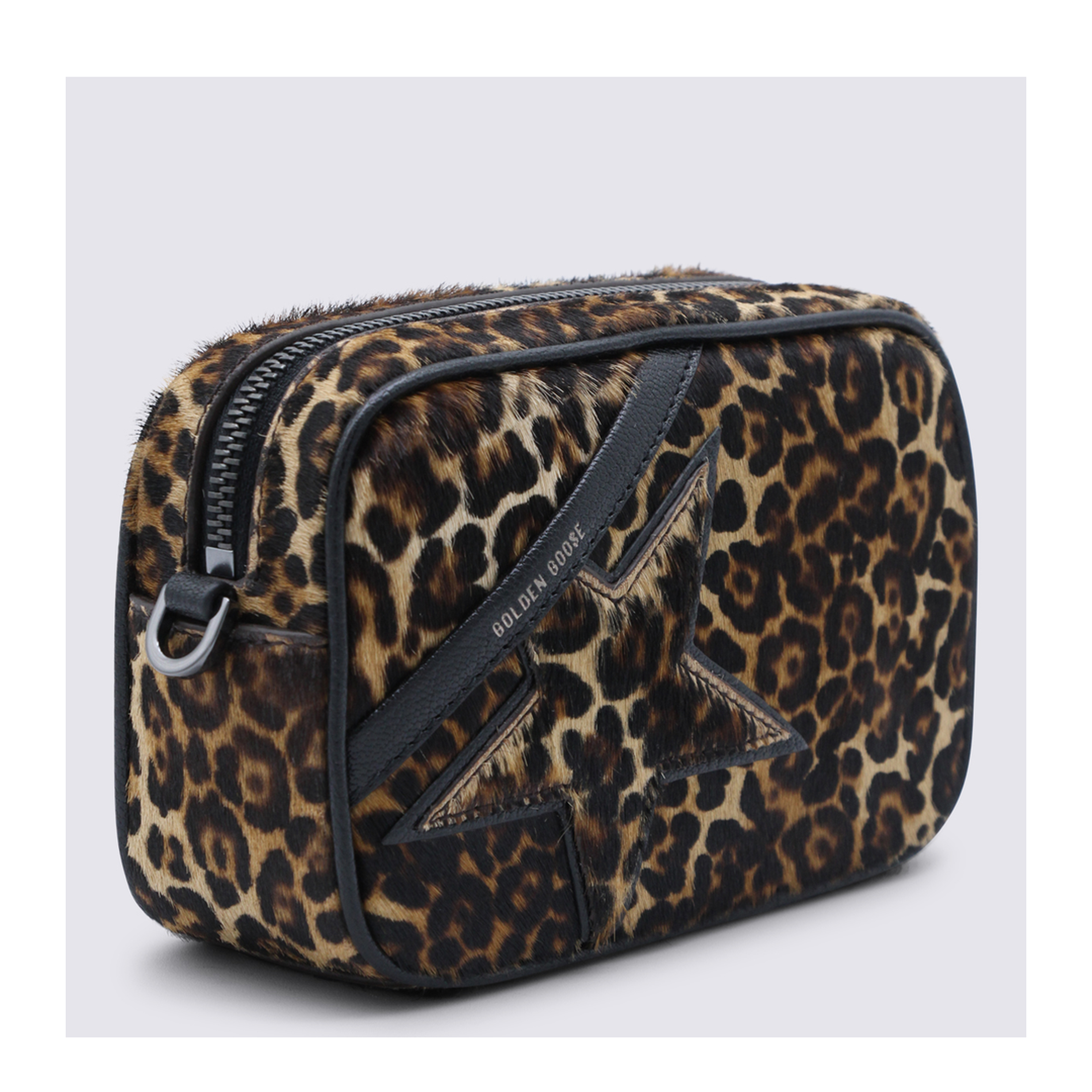 Mini Star Bag Mini Pony Skin Crossbody Bag - Beige, Brown and Black