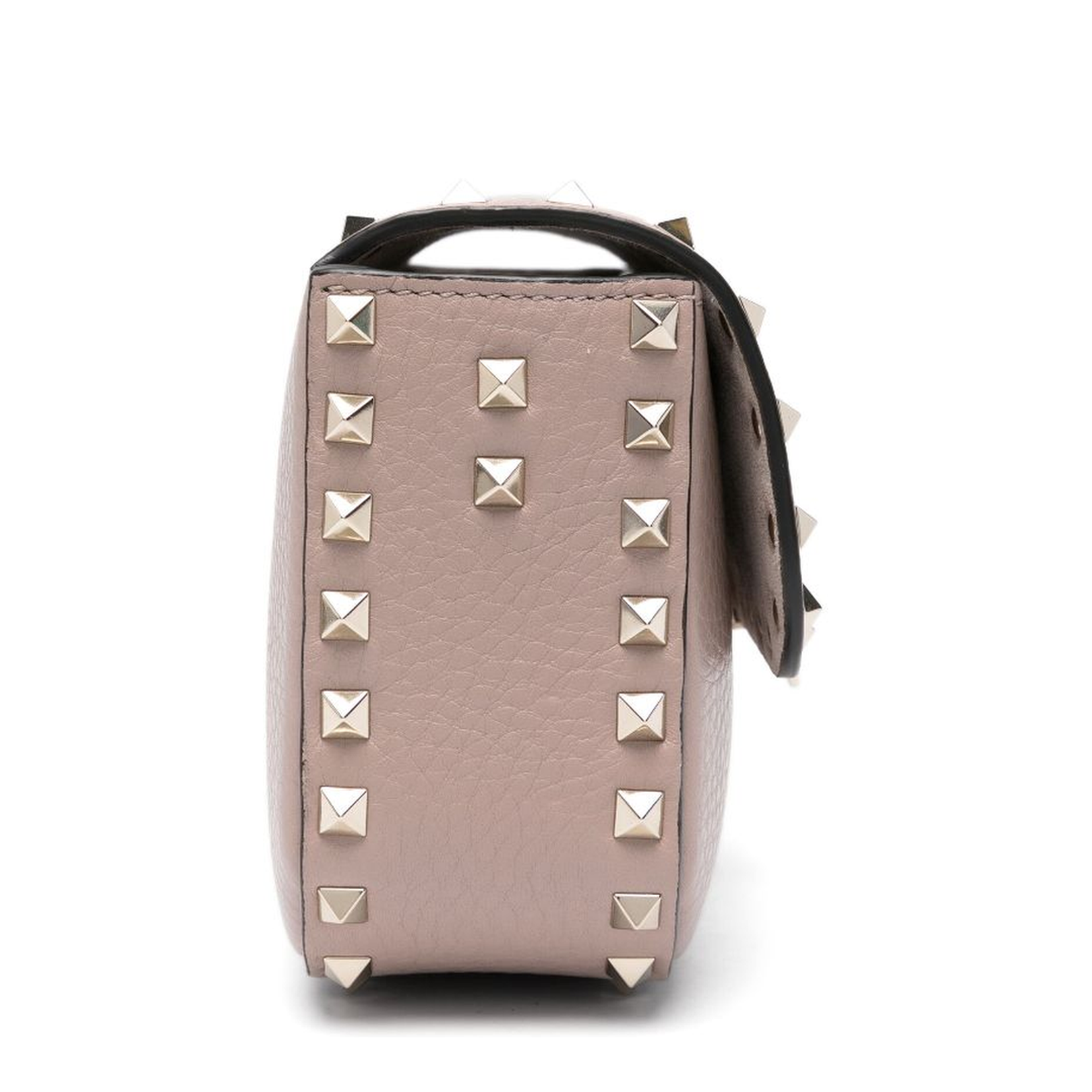 Leather Rockstud Crossbody Bag