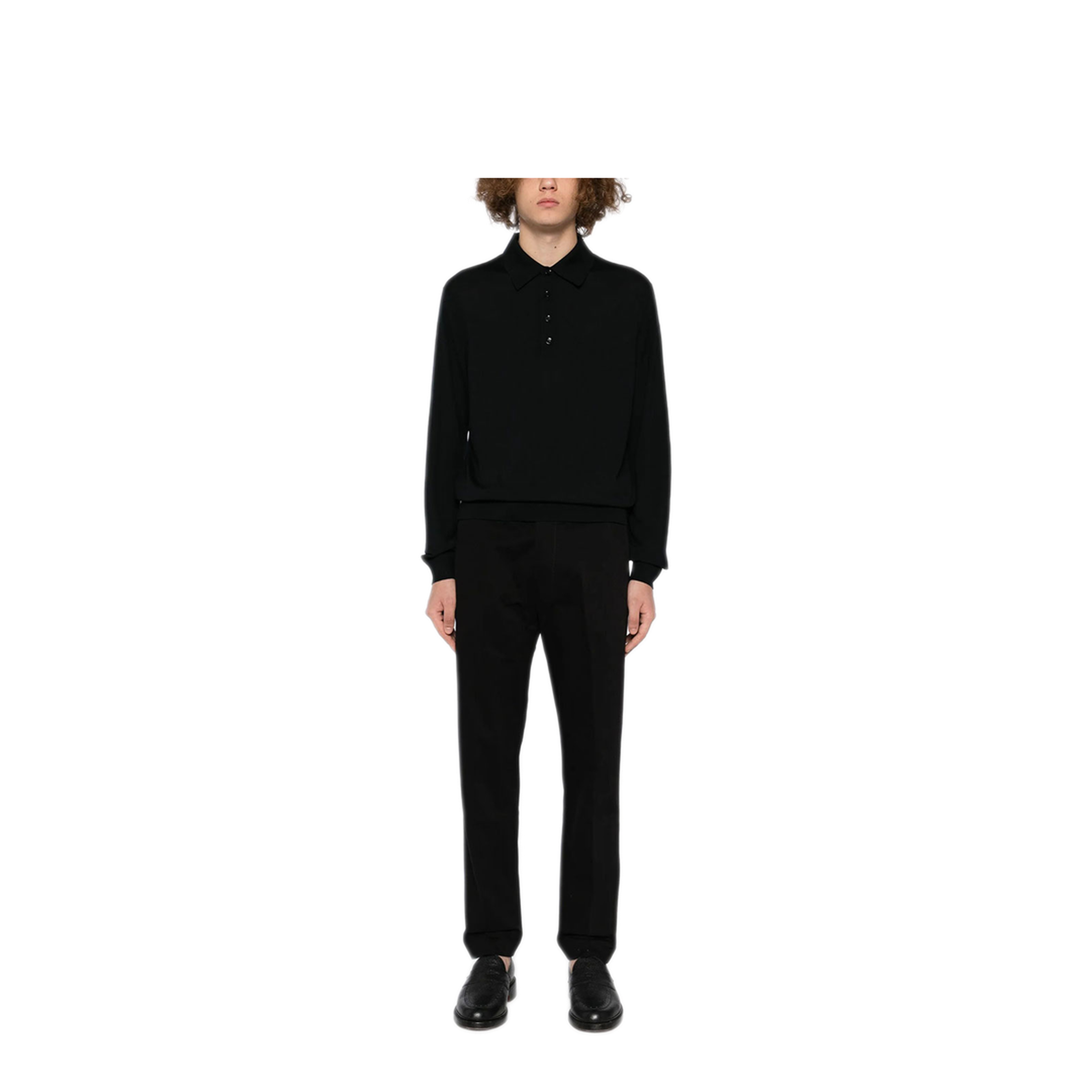 MAYFEYR - Tom Ford - Wool Knitted Polo - KPL053YMW103NAA