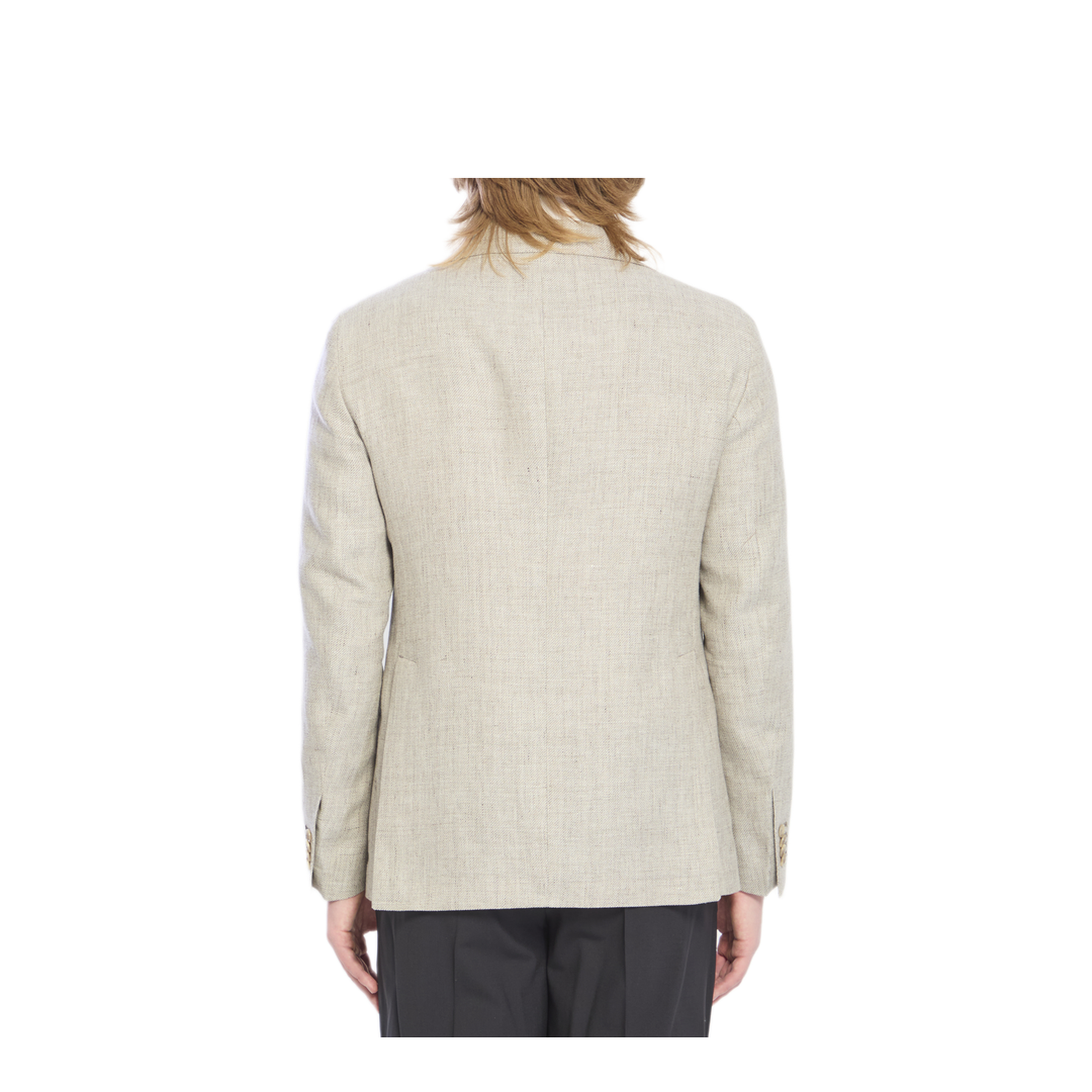 MAYFEYR - Tagliatore - Beige Linen Wool Jacket - 1SVS22KPE5200062T3249299