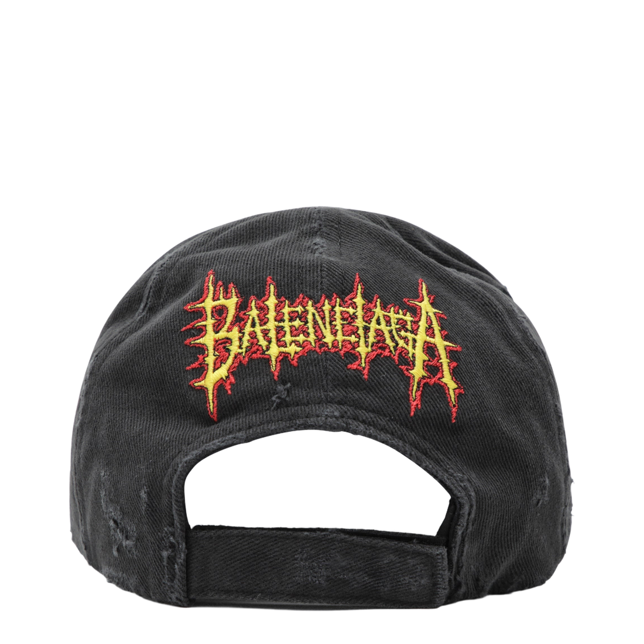 MAYFEYR - Balenciaga - Sacré Cœur Cotton Drill Baseball Cap In Faded Black - 869515410B21002